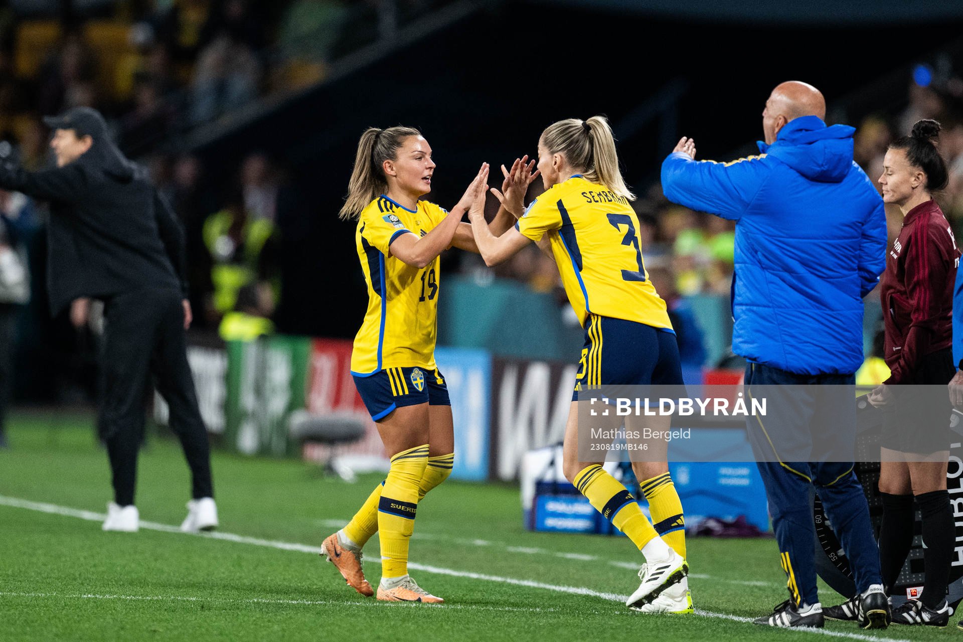 Johanna Rytting Kaneryd and Linda Sembrant of Sweden