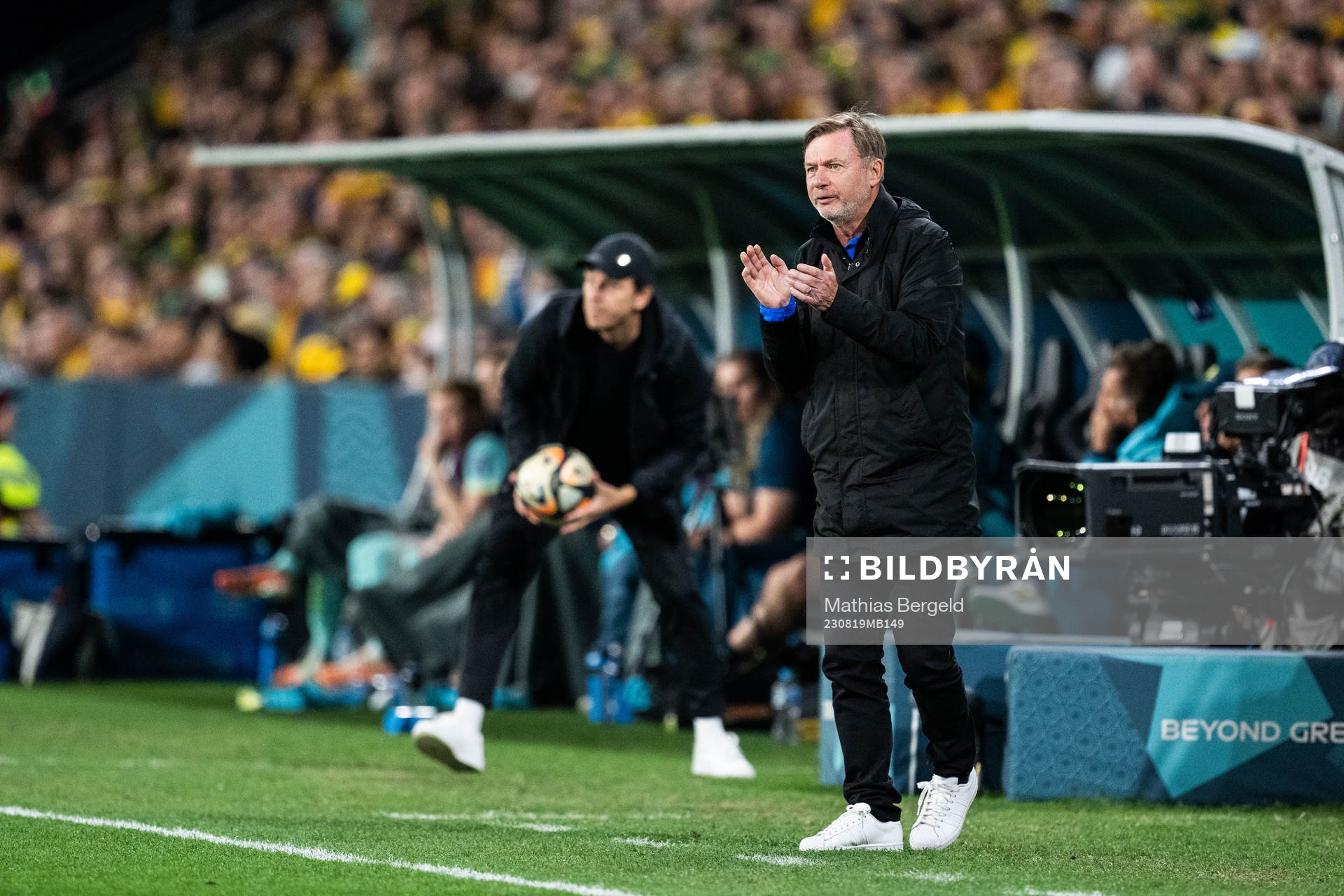 Head coach Peter Gerhardsson of Sweden