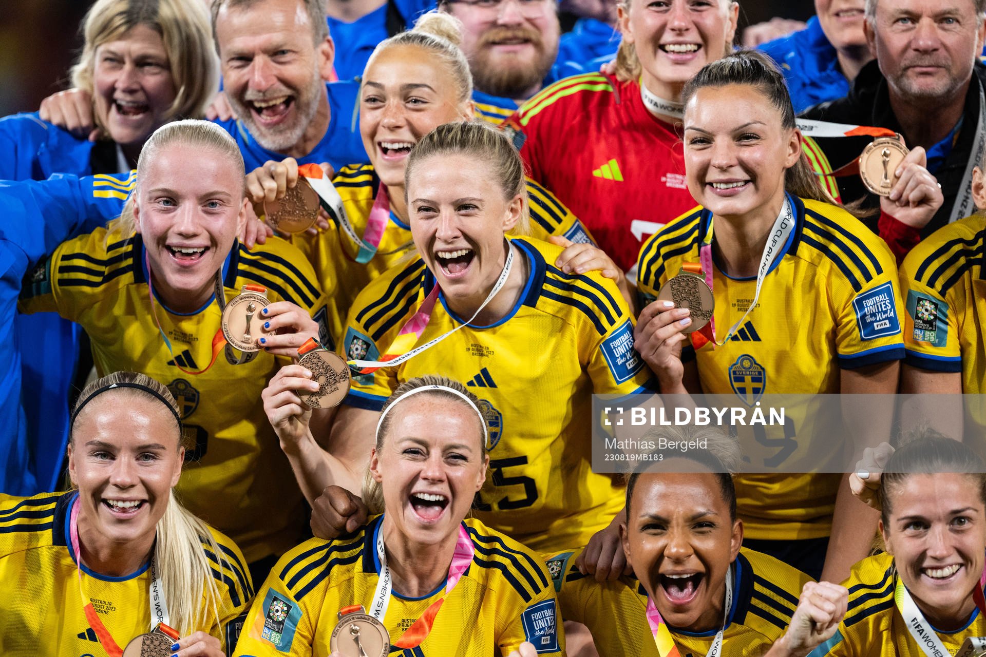 Anna Sandberg, Hanna Bennison, Rebecka Blomqvist and