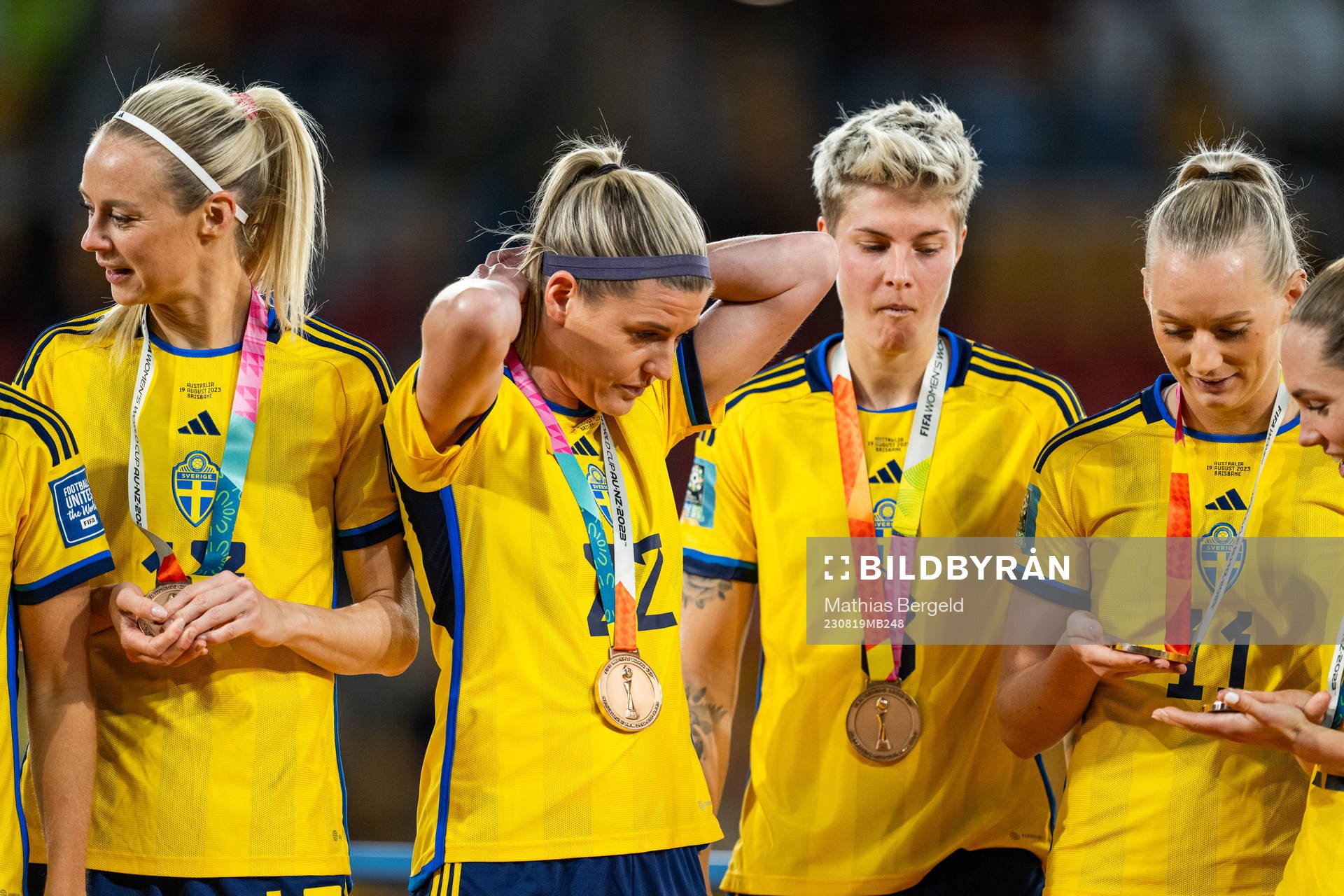 Amanda Ilestedt, Olivia Schough, Lina Hurtig and Stina