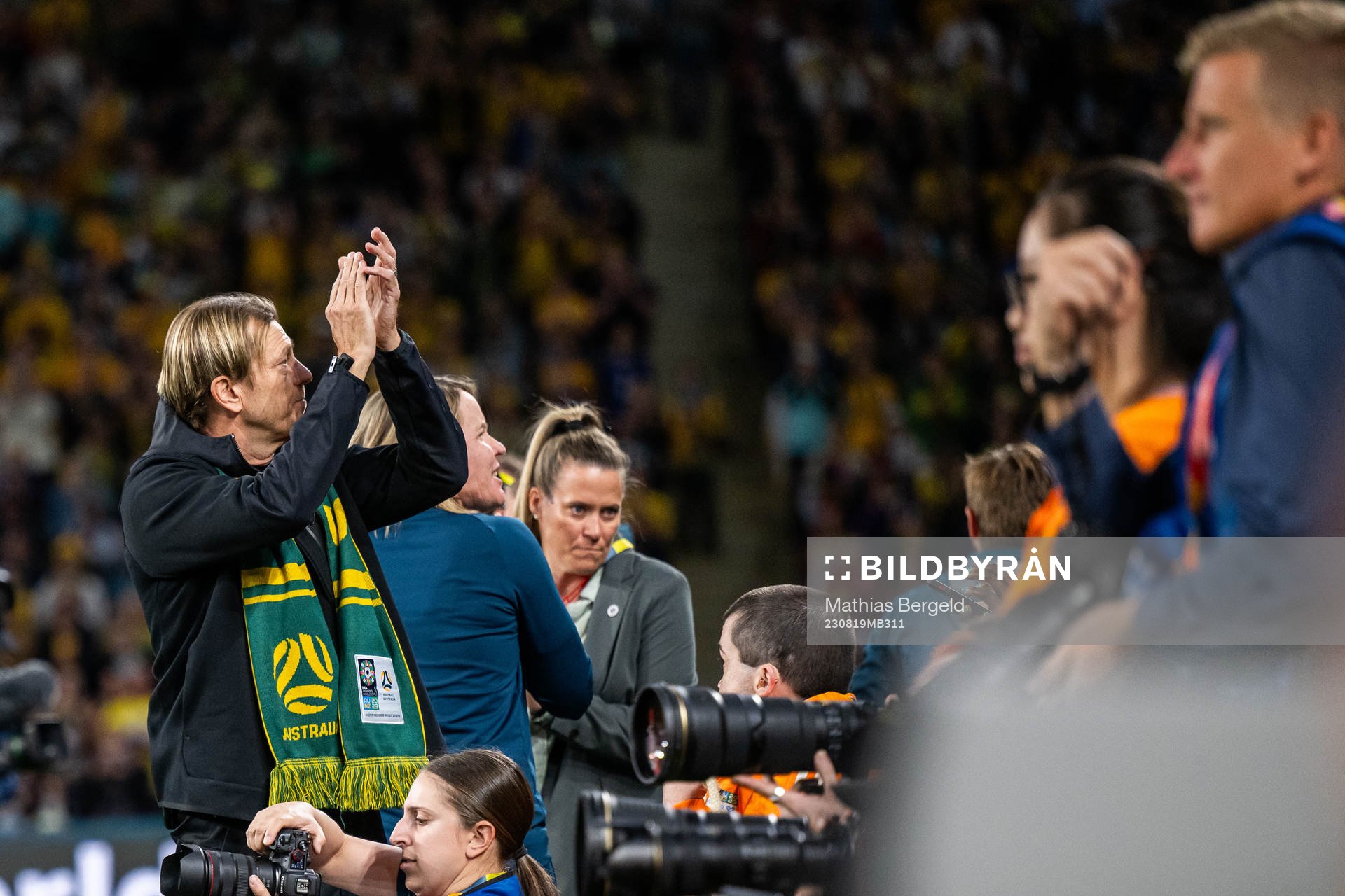 Head coach Tony Gustavsson of Australia