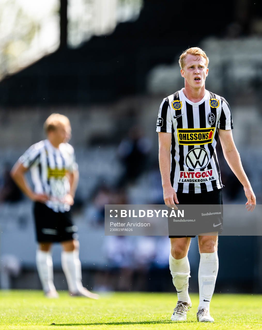 Landskronas David Edvardsson deppar