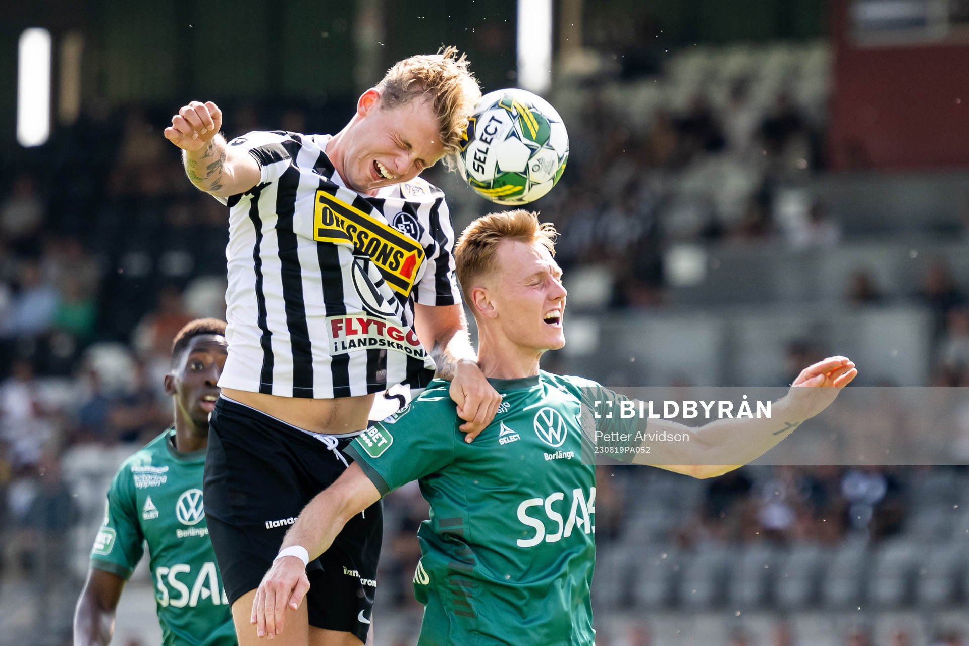 Landskronas Frederik Ihler och Brages Henry Sletsjøe