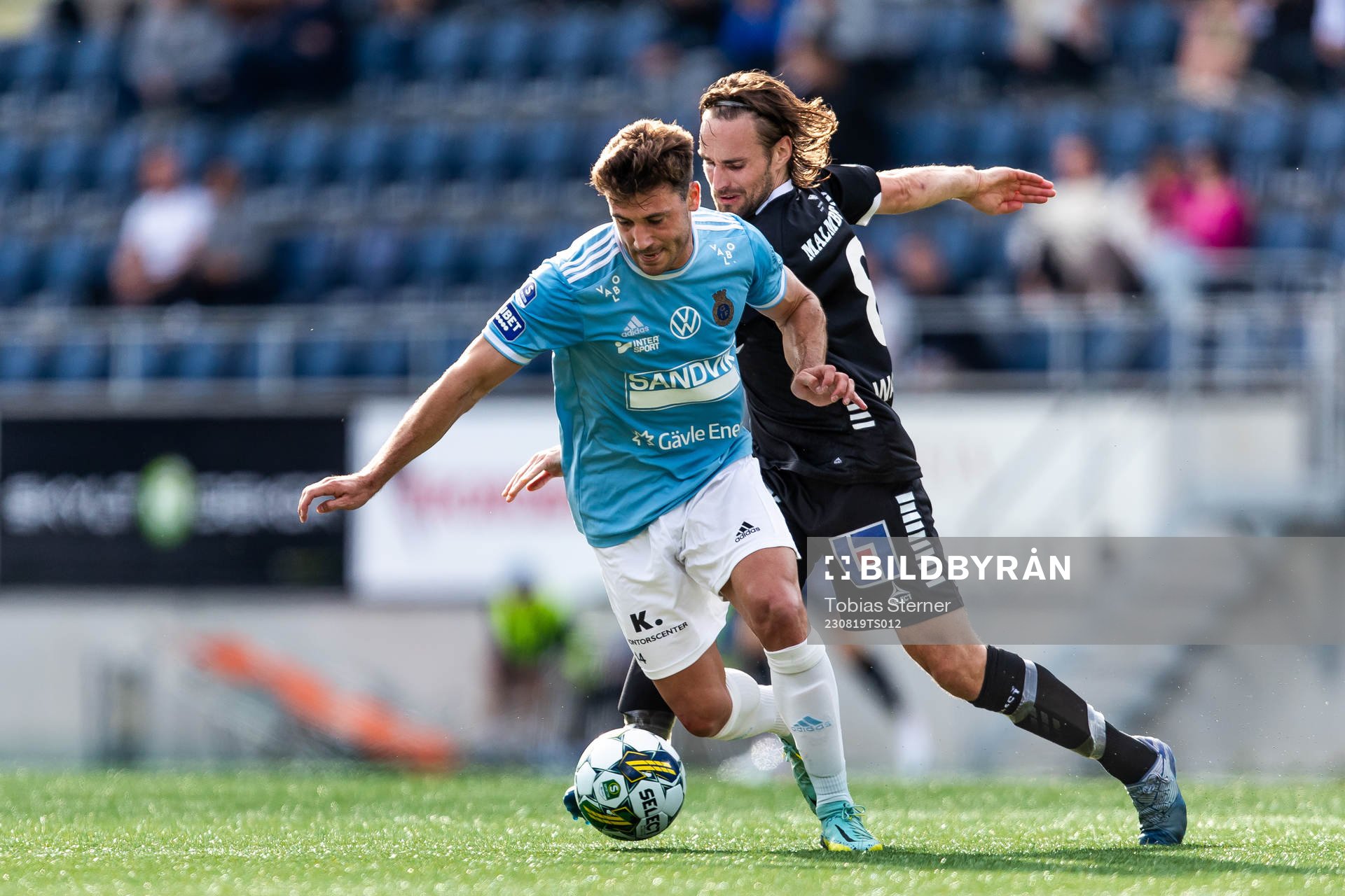 Gefles Iu Ranera Grau och Örebros Kevin Walker
