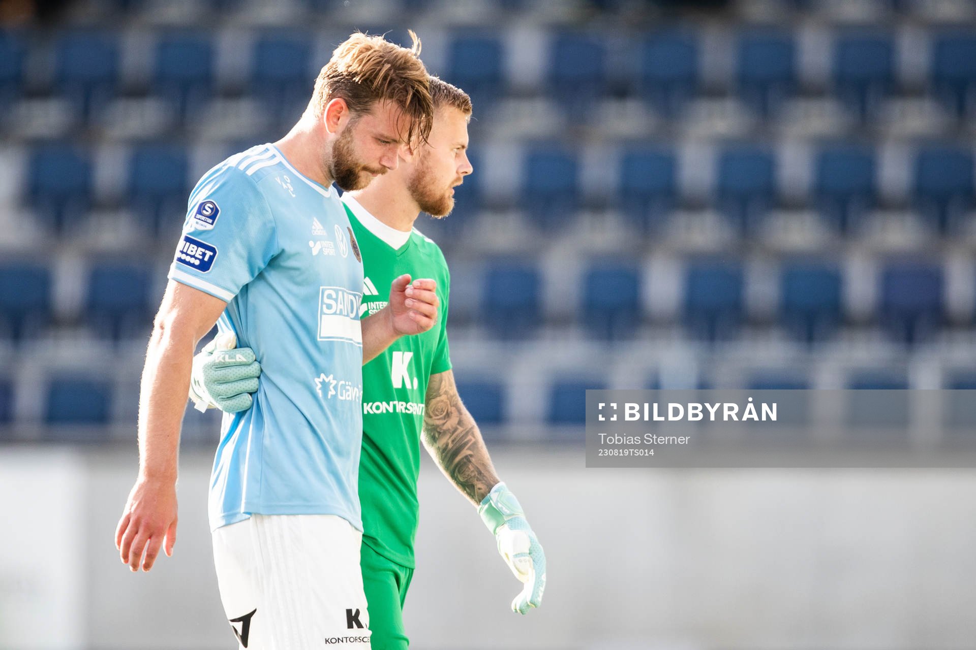 Gefles Niclas Håkansson med skada