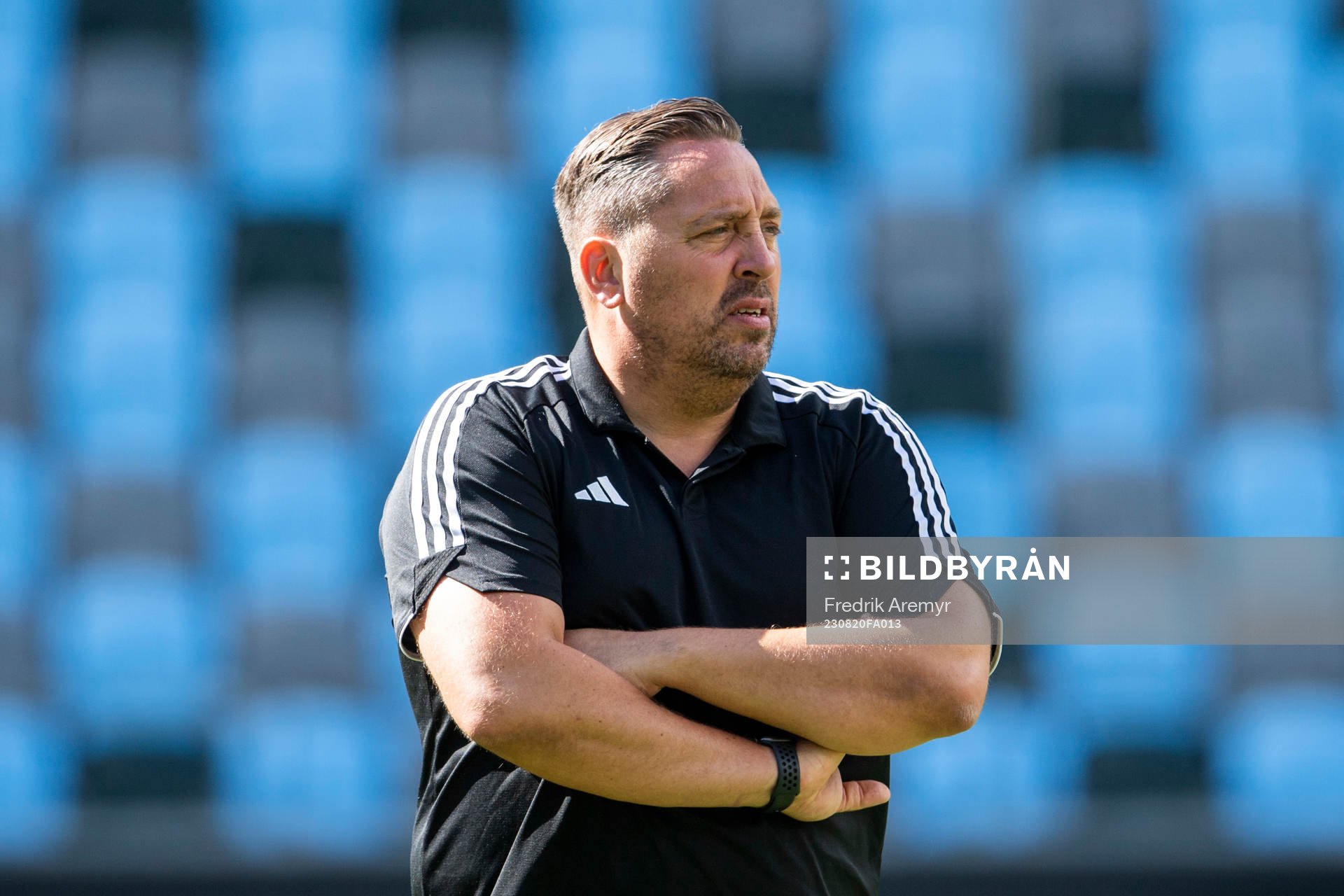 Östersunds tränare Magnus Powell