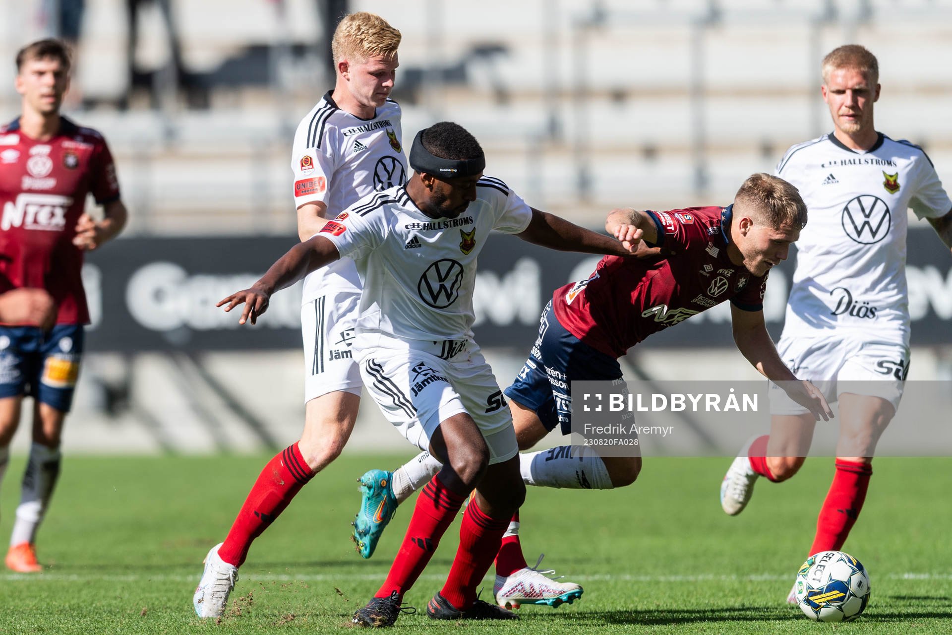 Östersunds Theodore Rask och Örgrytes Hampus Dahlqvist