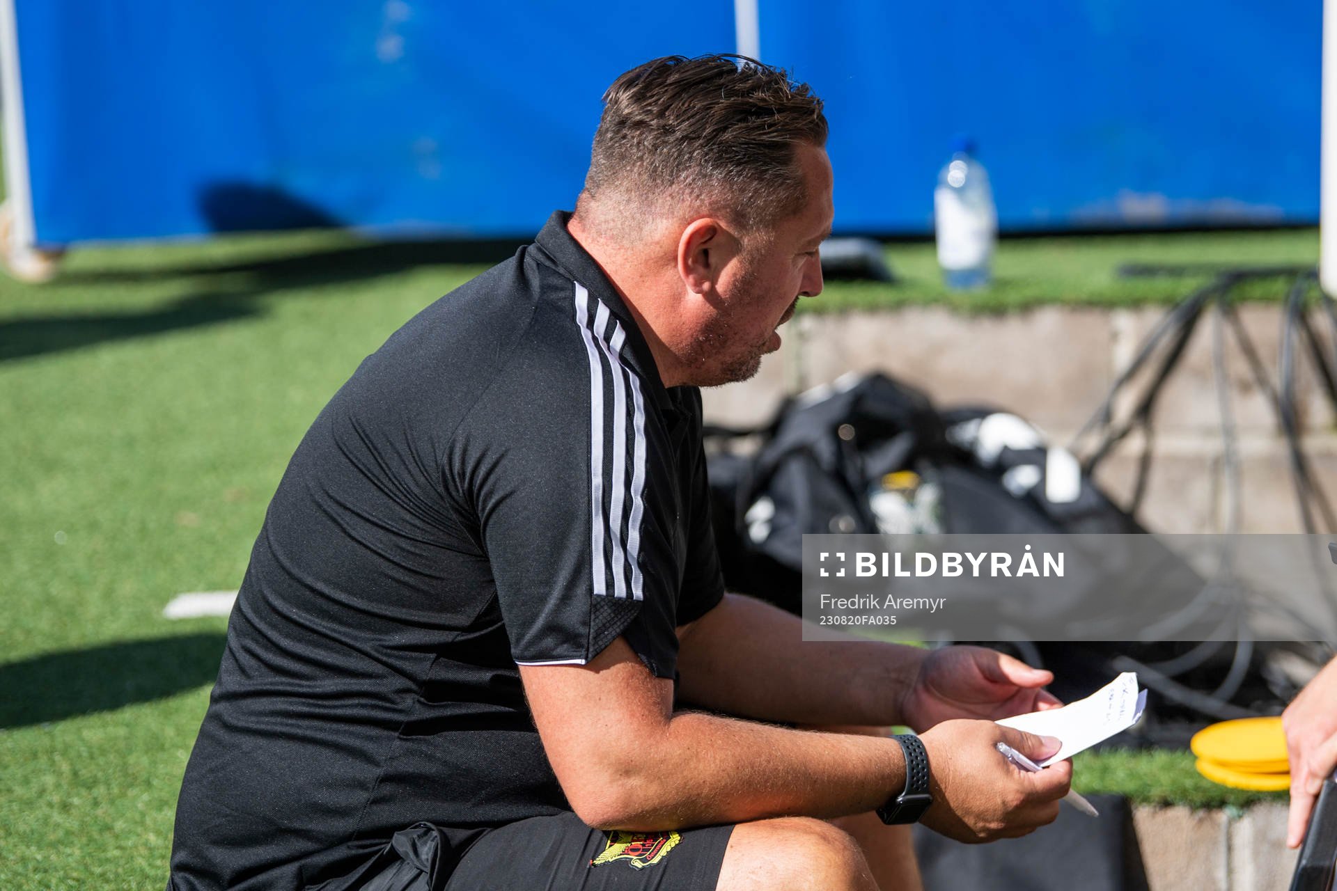 Östersunds tränare Magnus Powell