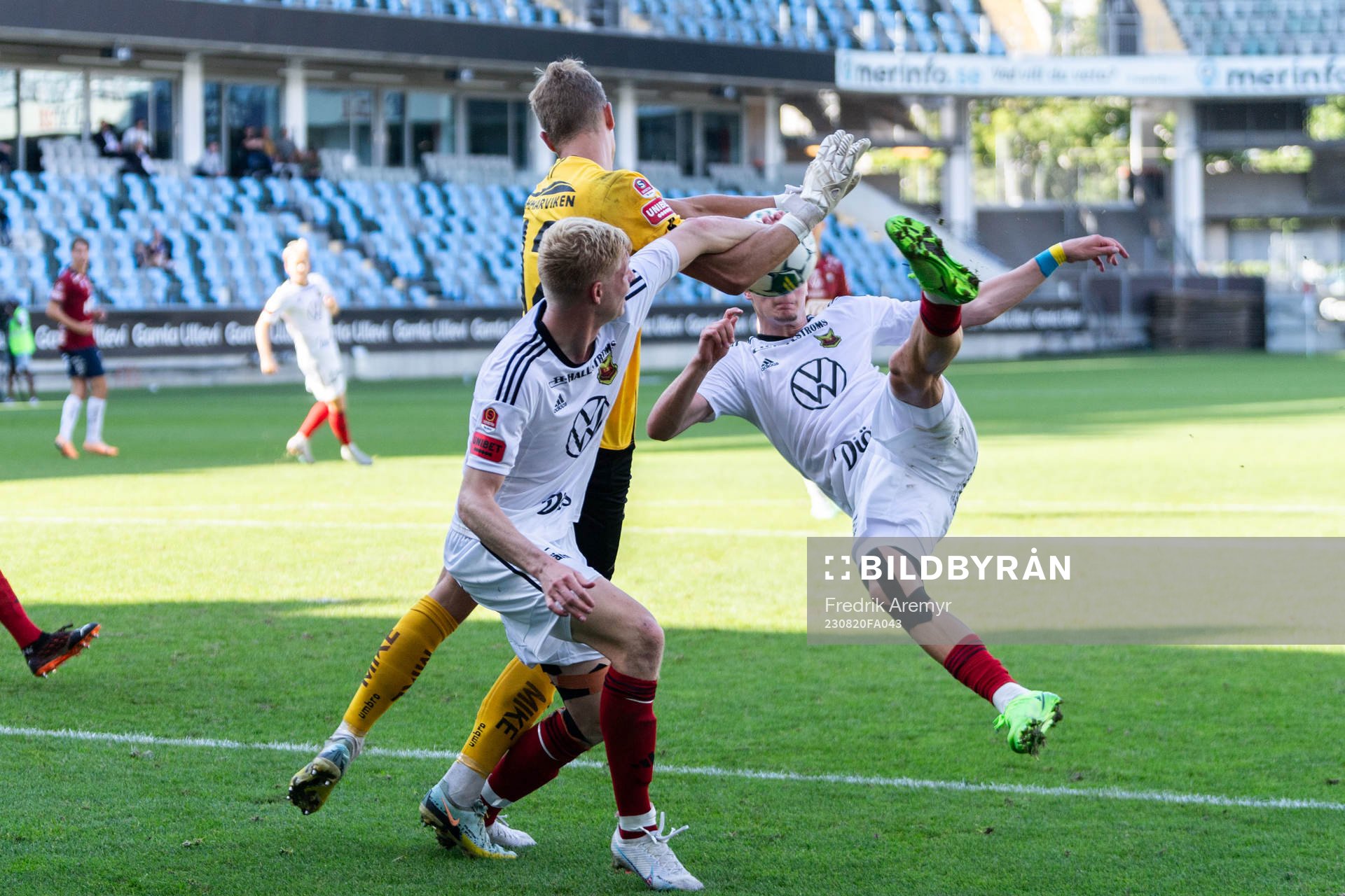 Östersunds Malcolm Stolt och Myroslav Mazur och Örgrytes