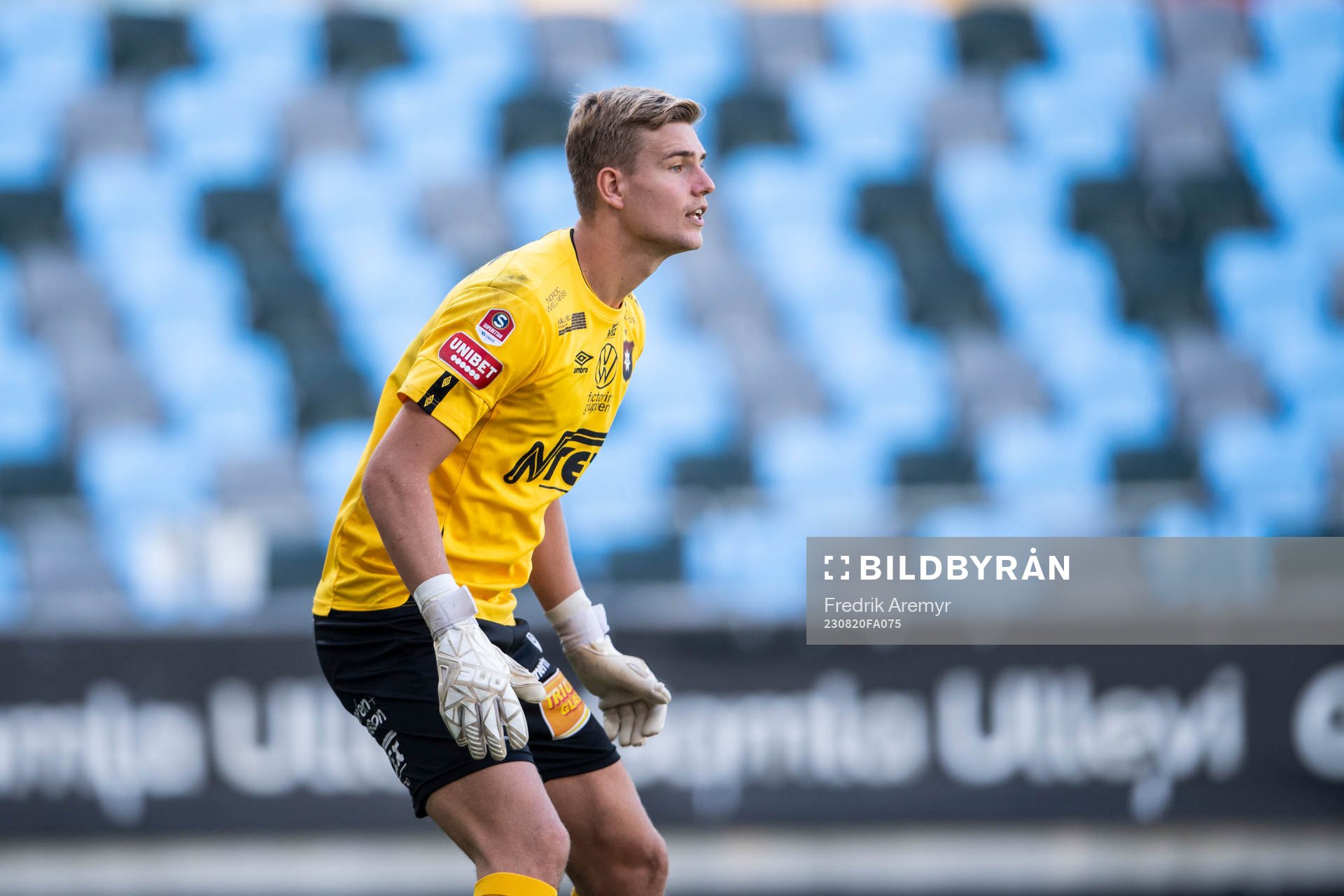 Örgrytes målvakt Mathias Nilsson