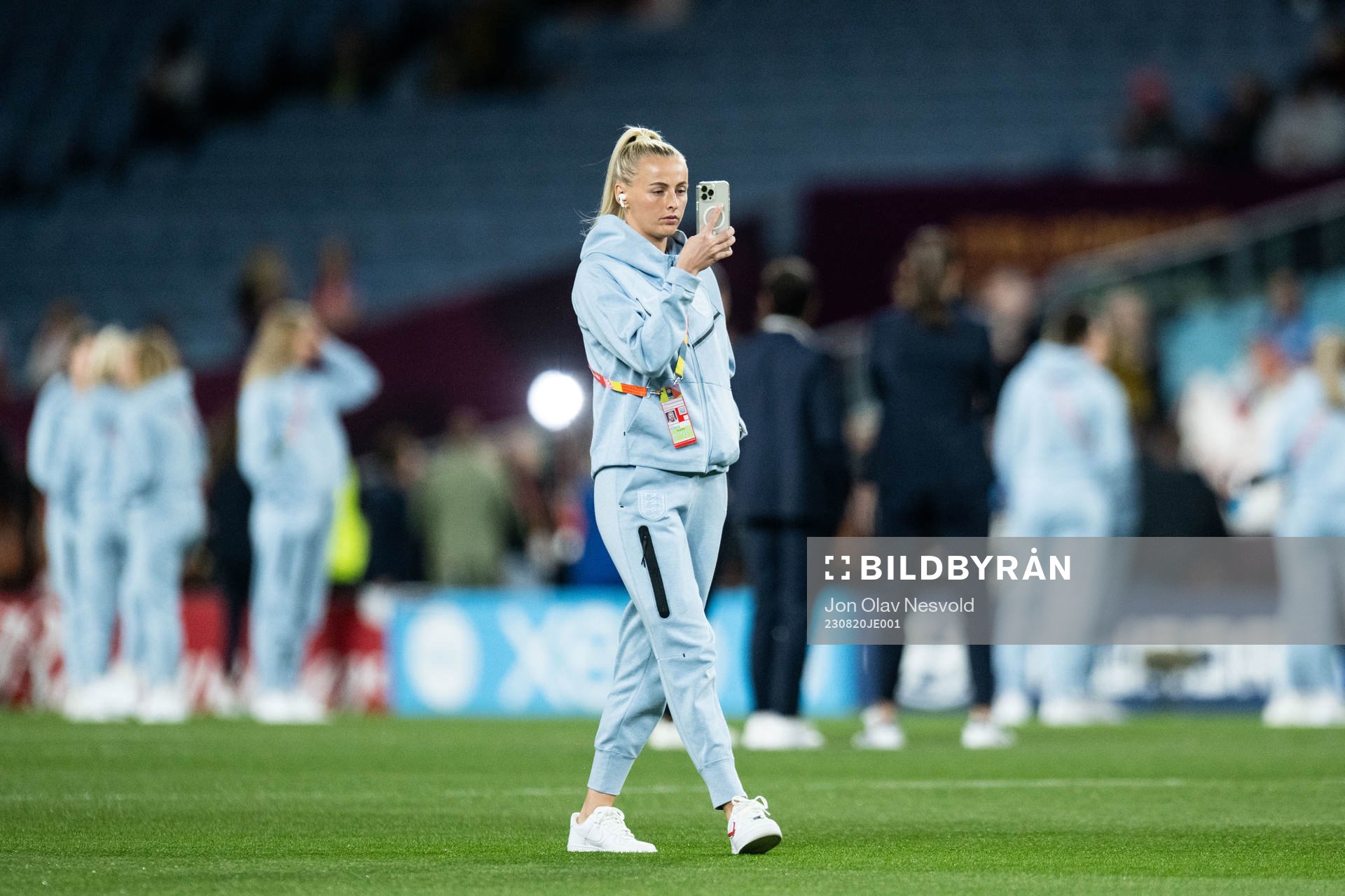 Chloe Kelly of England