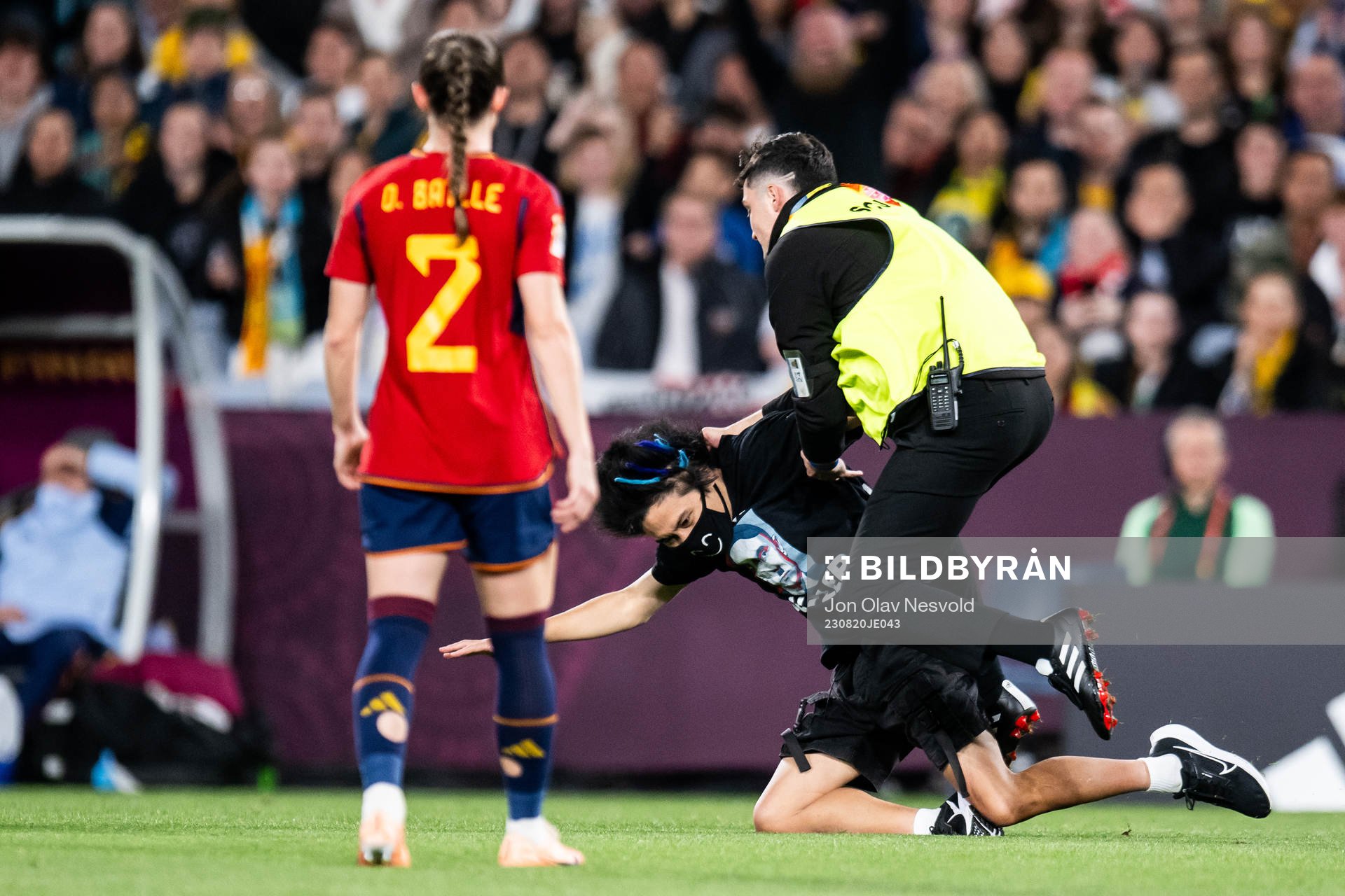 A pitch invader