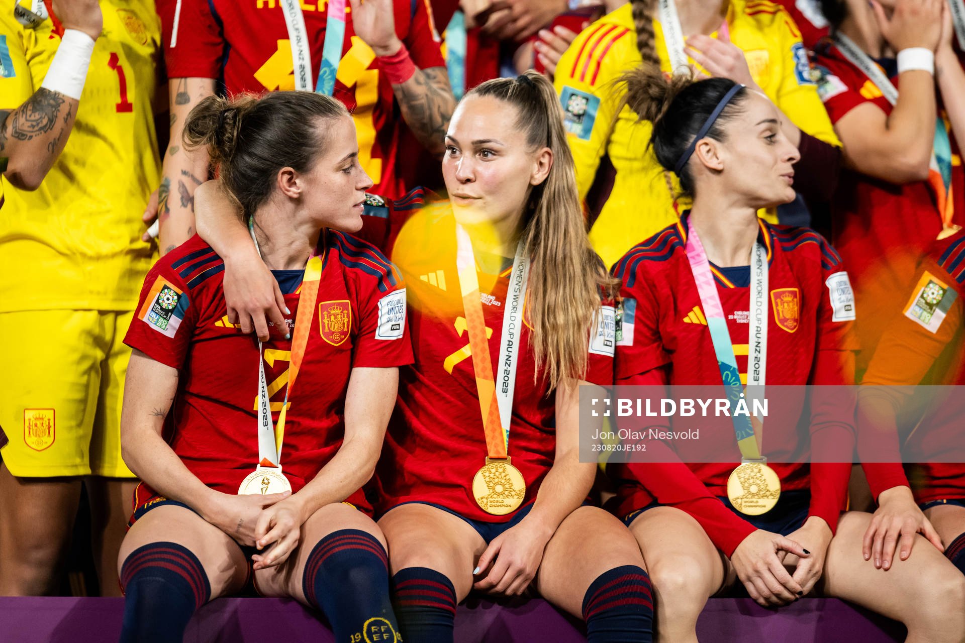 Ona Batlle and Irene Guerrero, Esther Gonzalez of Spain