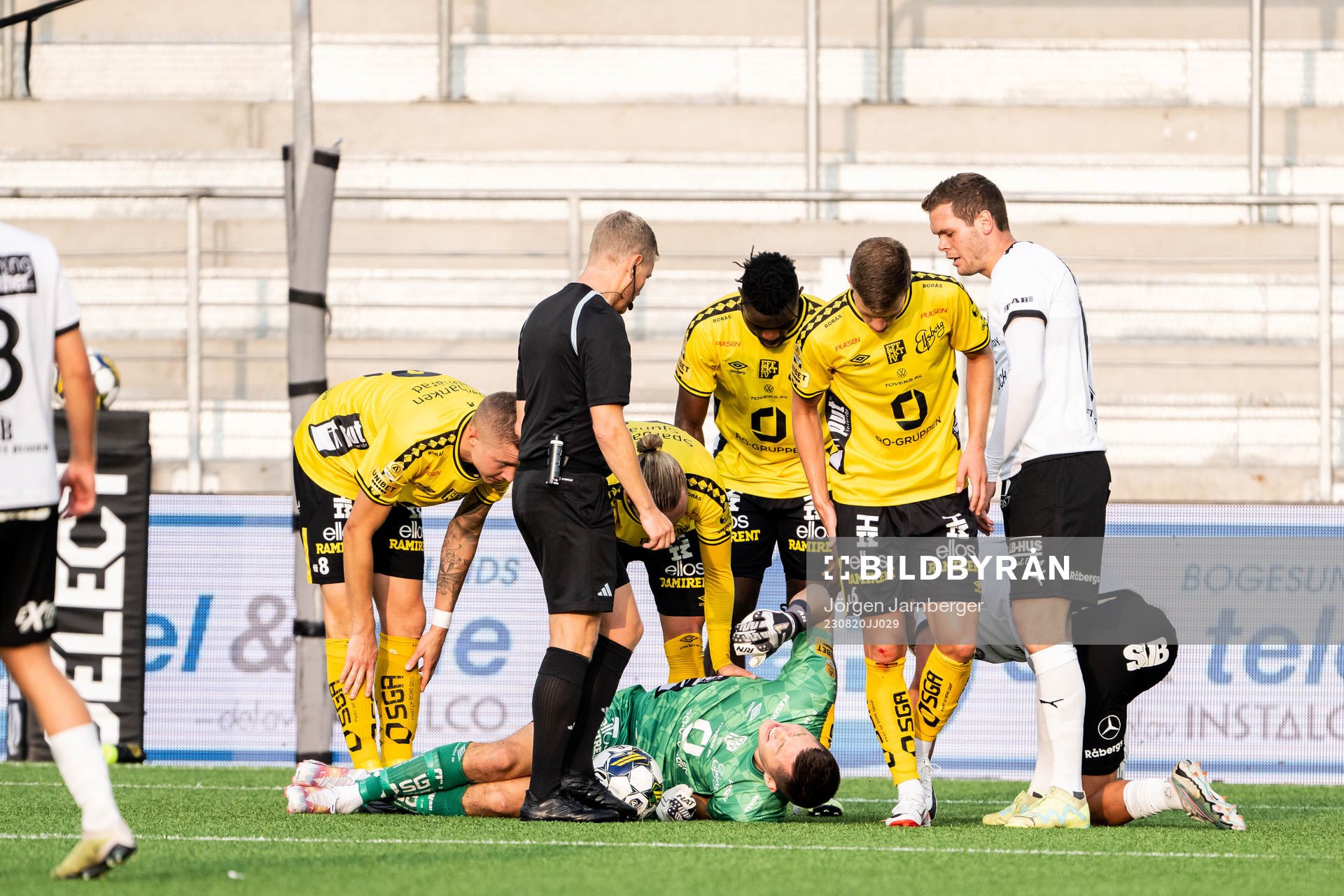 Elfsborgs målvakt Hakon Valdimarsson har ont