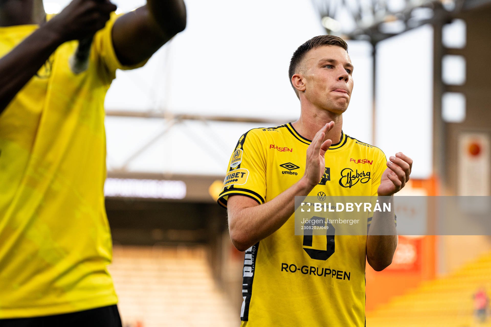 under fotbollsmatchen i Allsvenskan mellan Elfsborg och