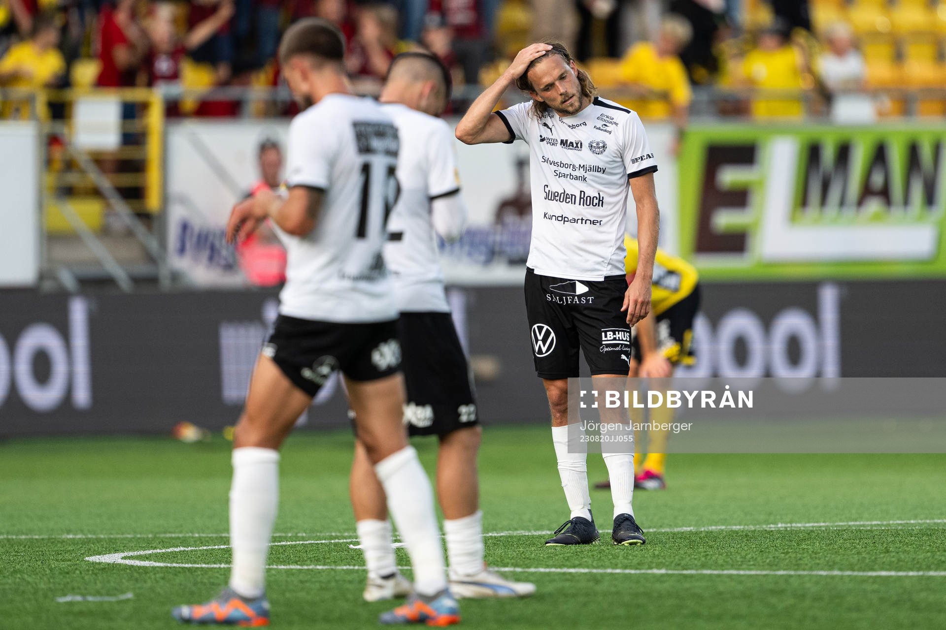 Mjällbys Tom Pettersson deppar