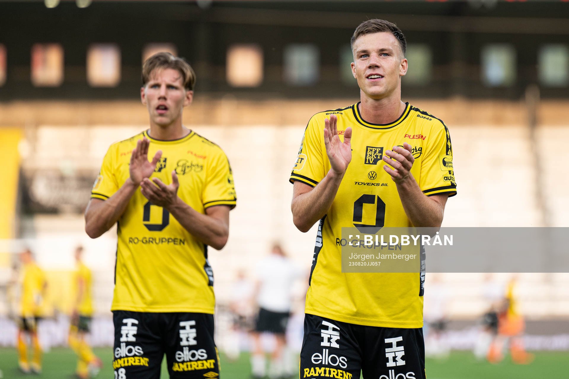 Elfsborgs Andri Fannar Baldursson jublar