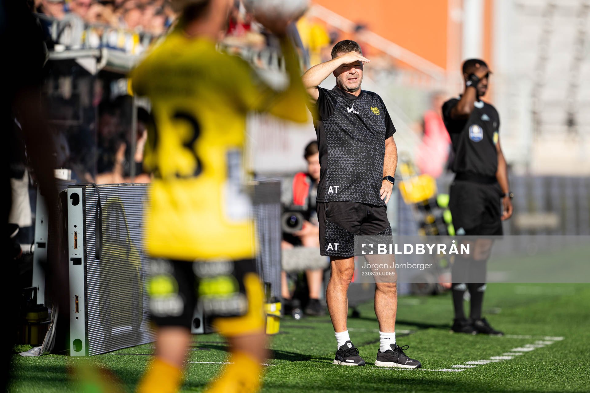 Mjällbys tränare Anders Torstensson