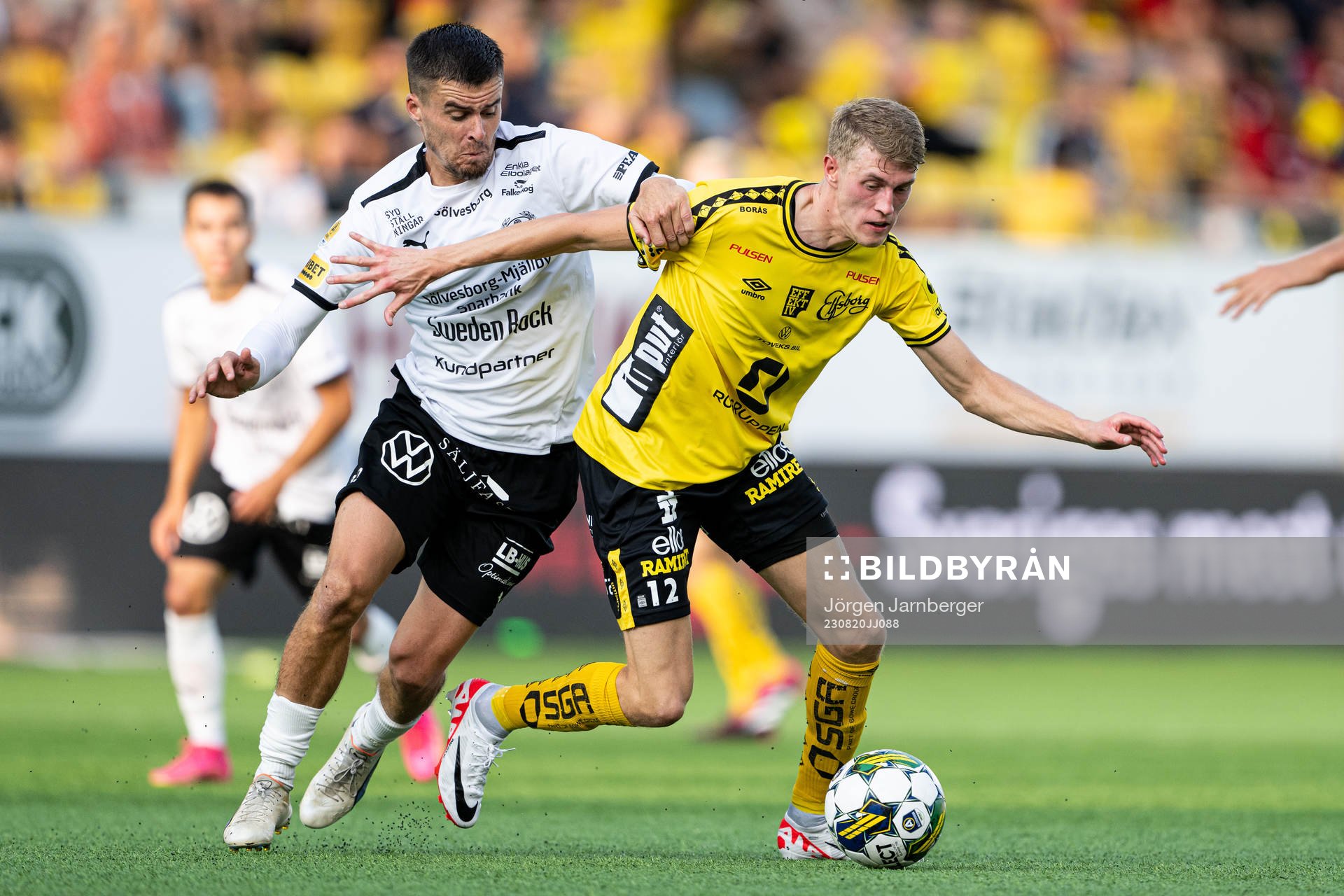 Mjällbys Jesper Gustavsson och Elfsborgs Alexander