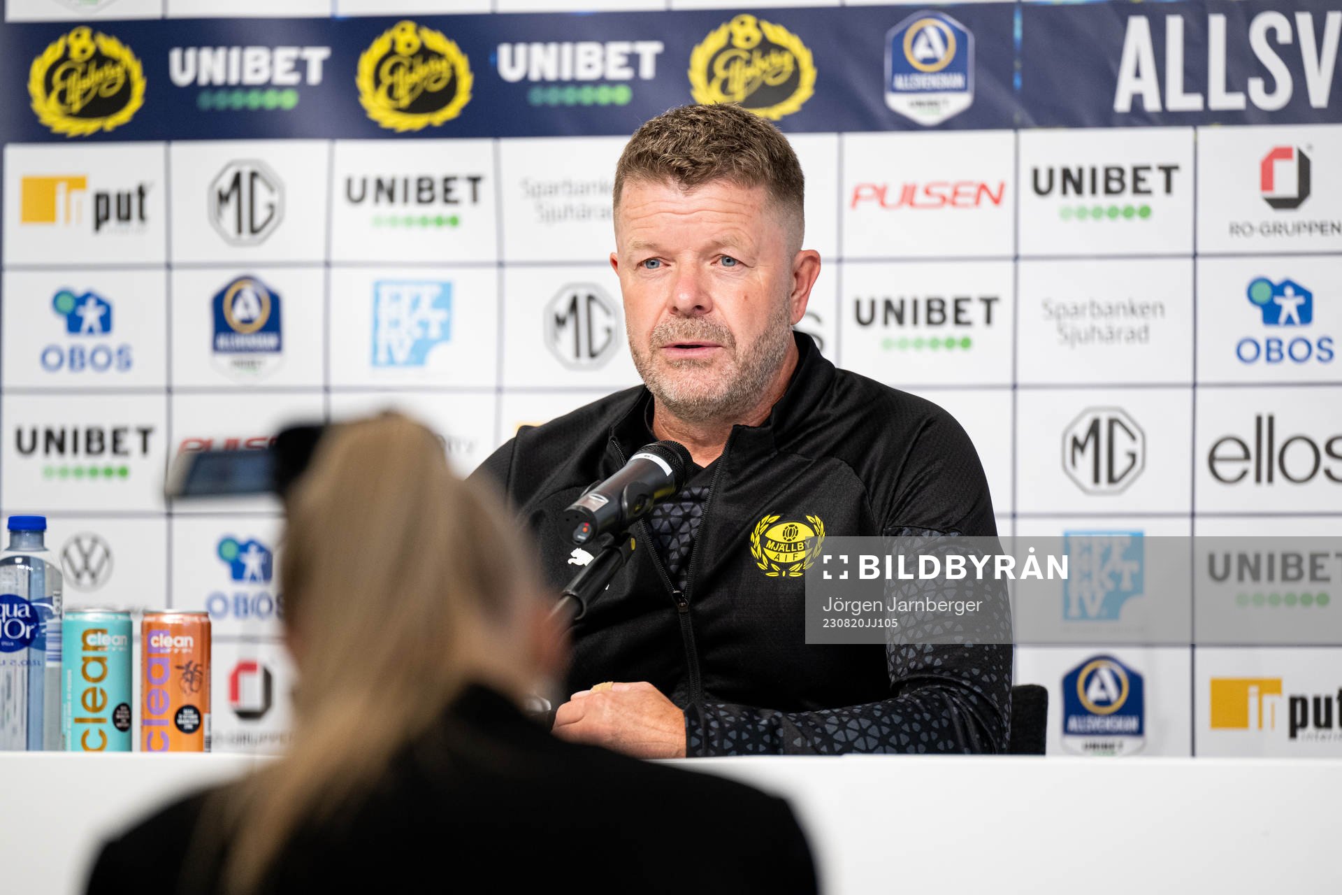 Mjällbys tränare Anders Torstensson