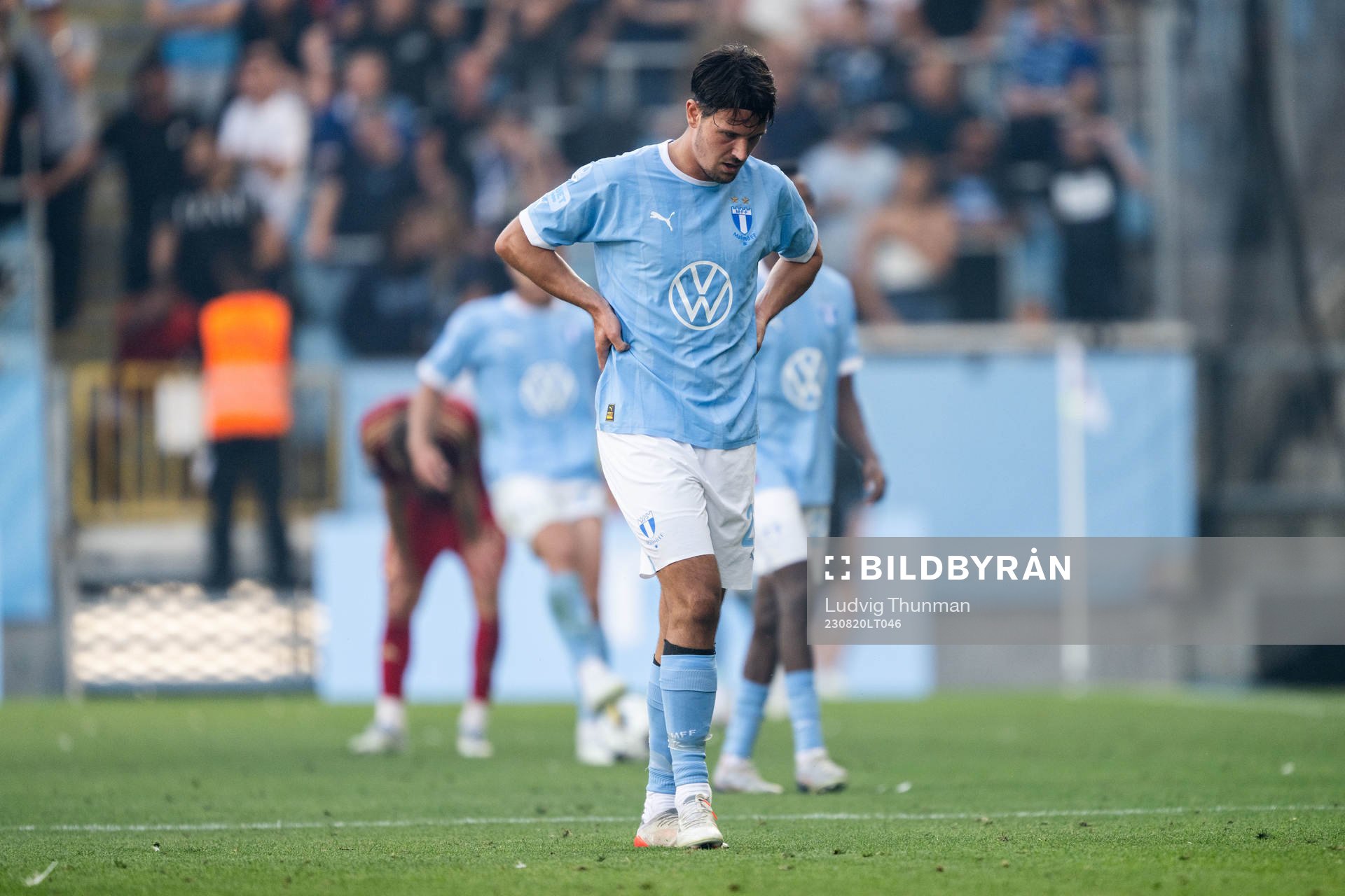 Malmö FFs Stefano Vecchia deppar