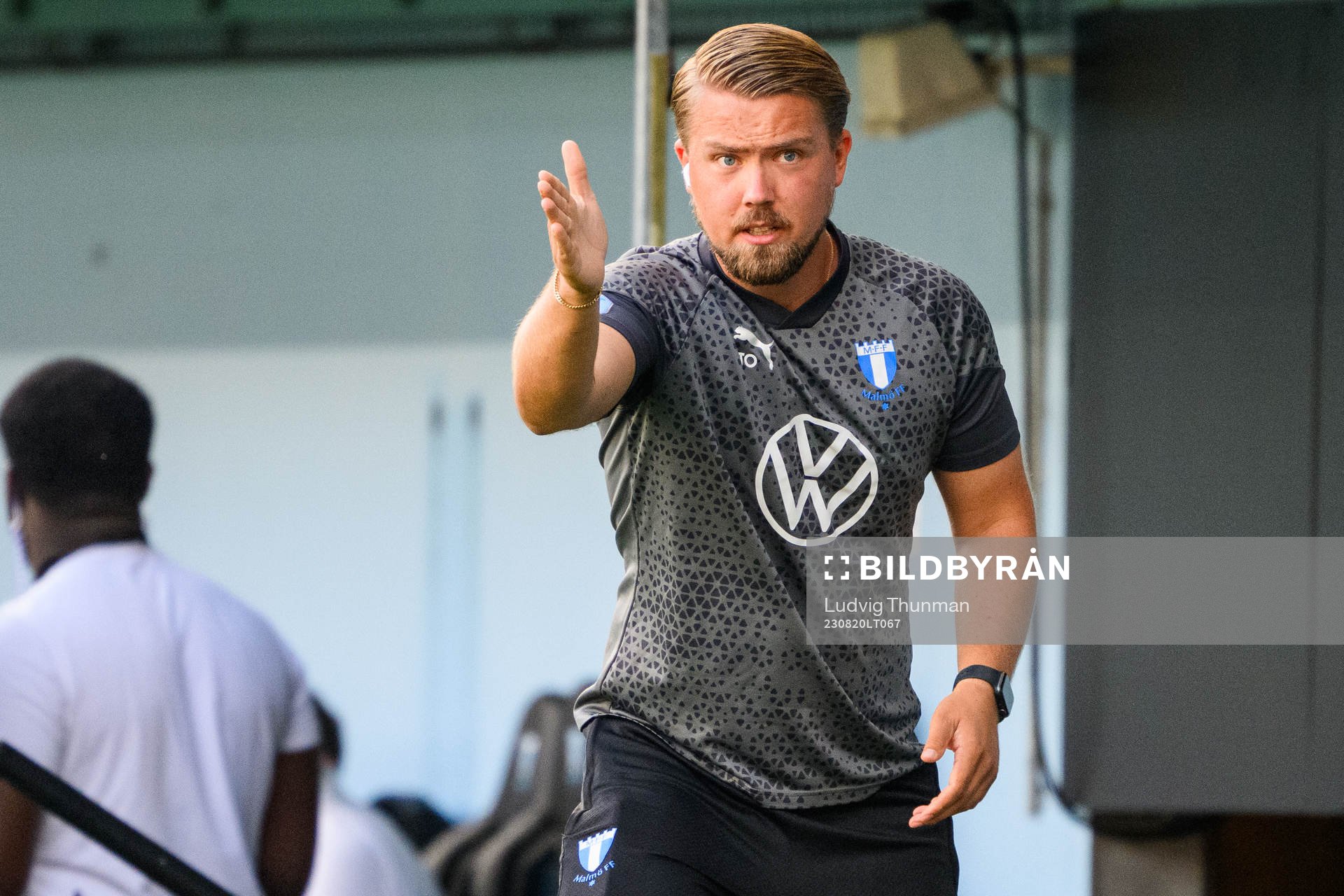Malmö FFs assisterande tränare Theodor Olsson