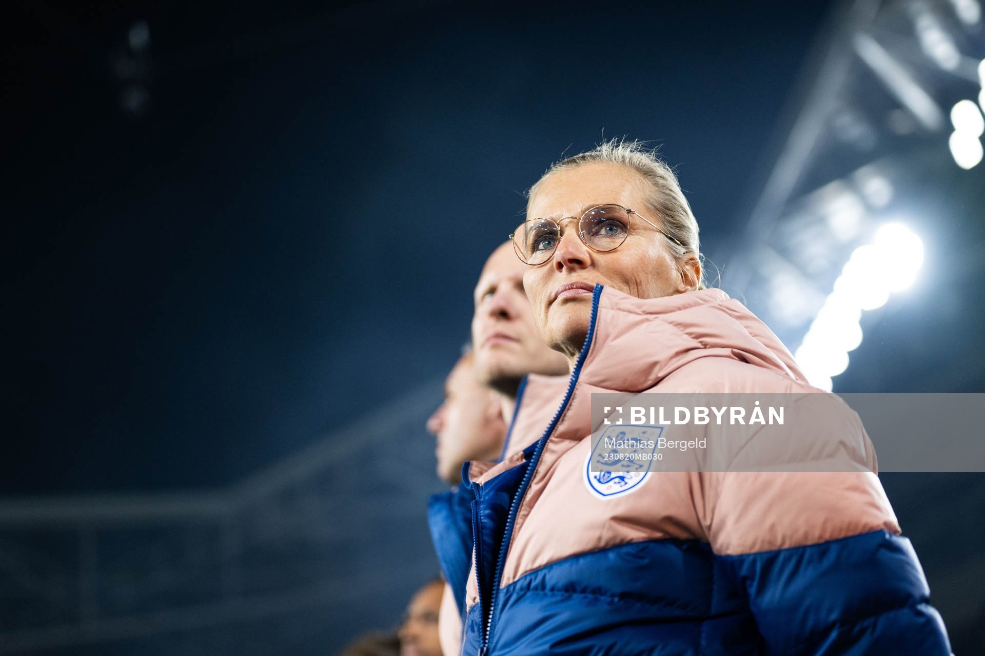 Head coach Sarina Wiegman of England ahead of the FIFA Women's World Cup final between Spain and England on August 20, 2023 in Sydney.