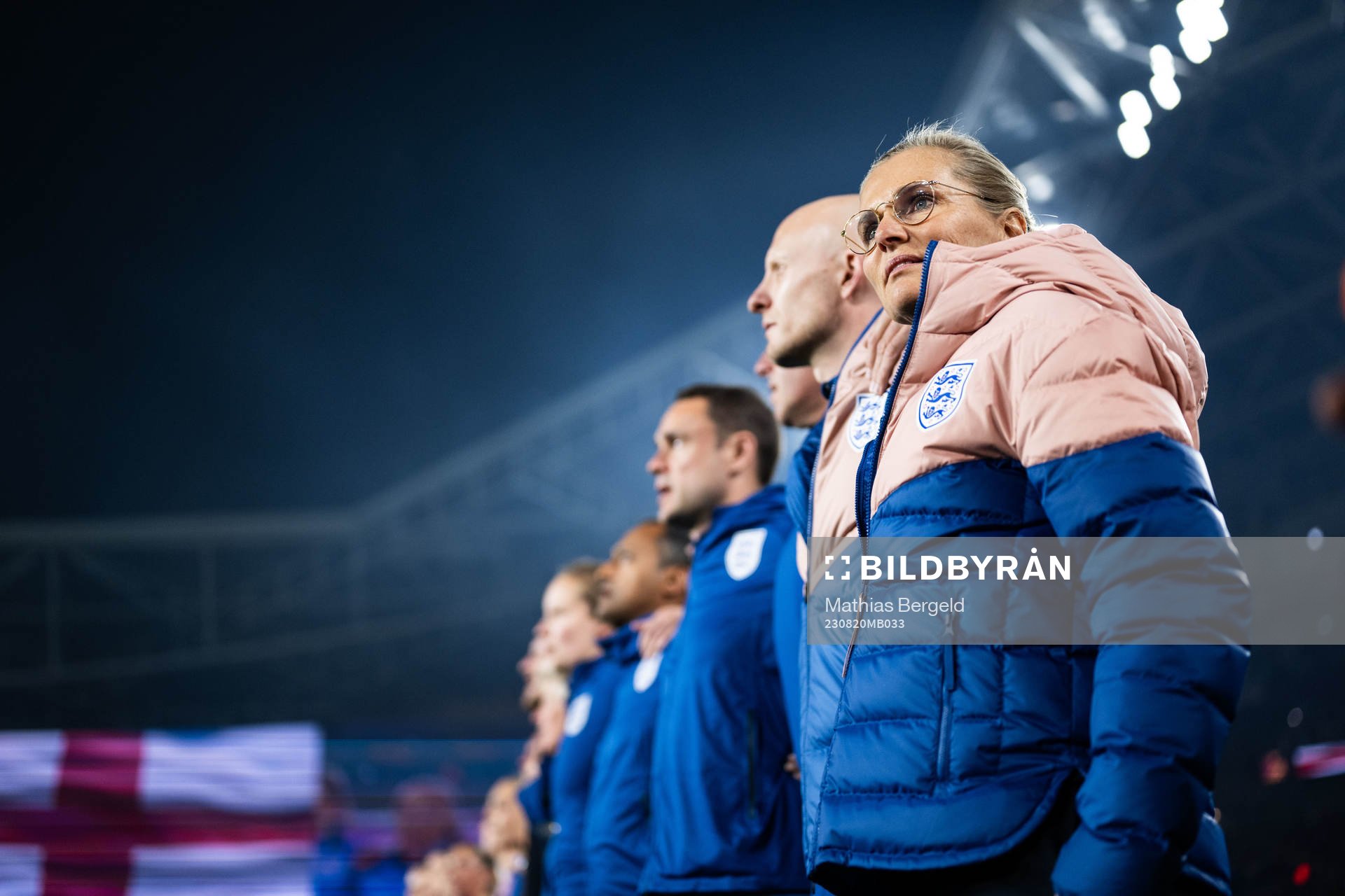 Head coach Sarina Wiegman of England