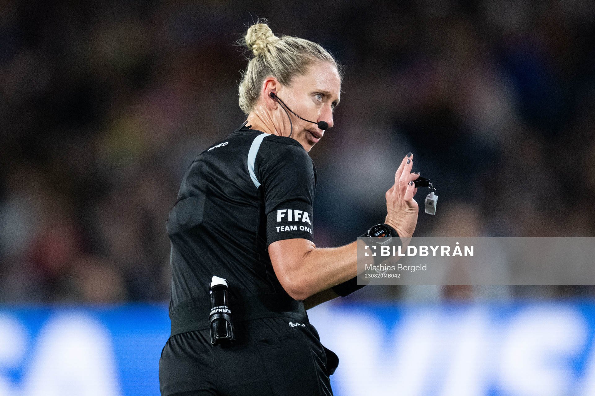 Referee Tori Penso