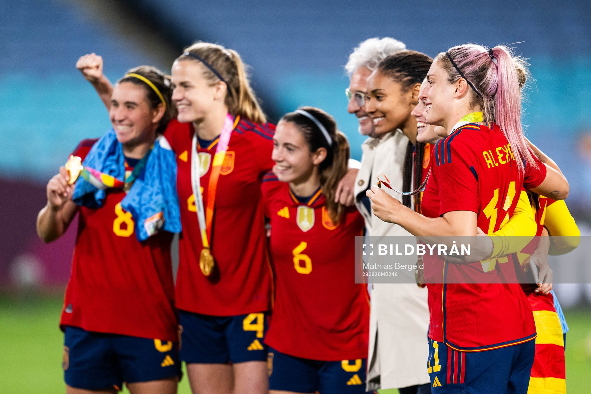 Mariona Caldentey, Irene Paredes, Aitana Bonmati, Salma