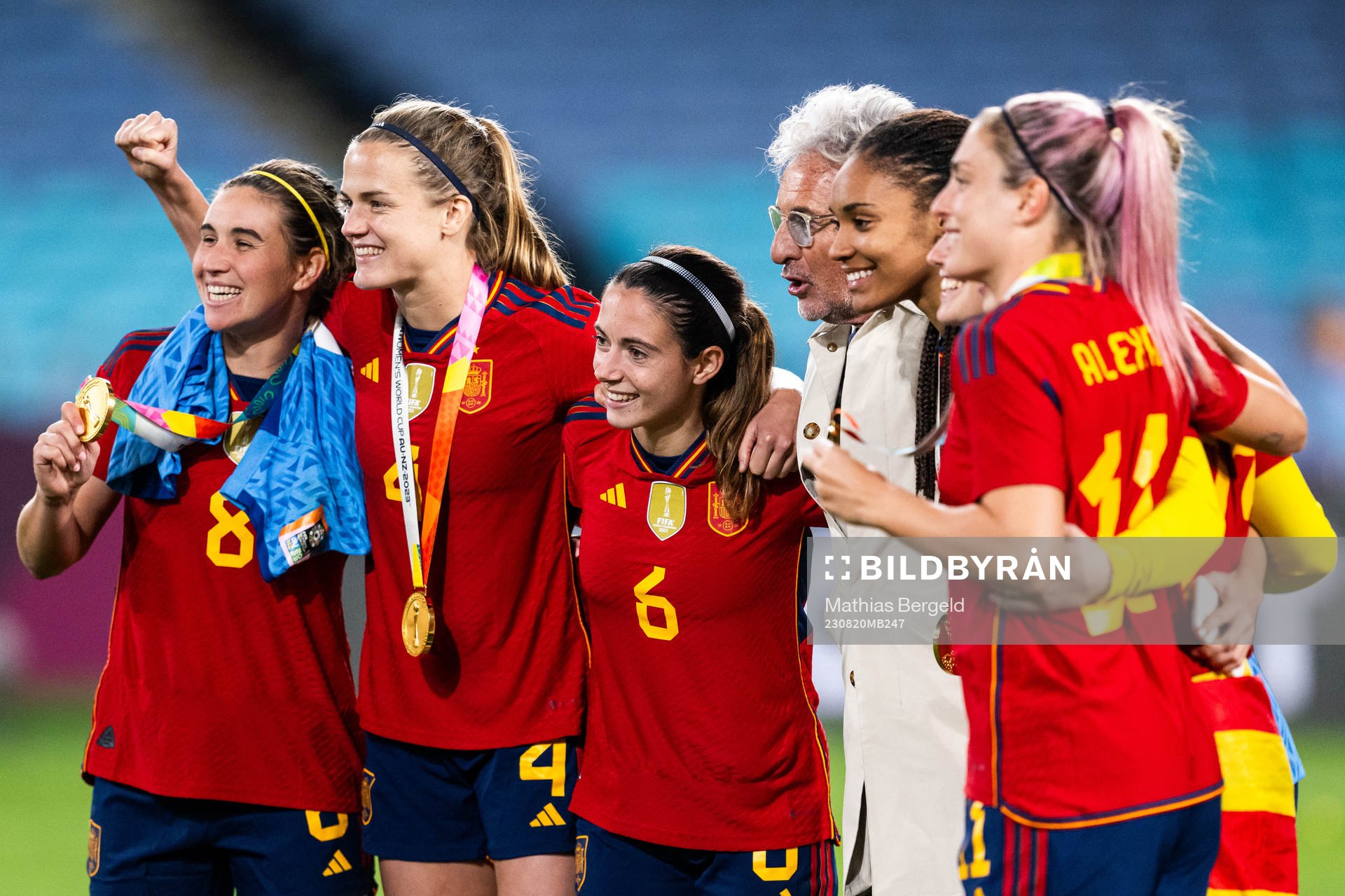 Mariona Caldentey, Irene Paredes, Aitana Bonmati, Salma