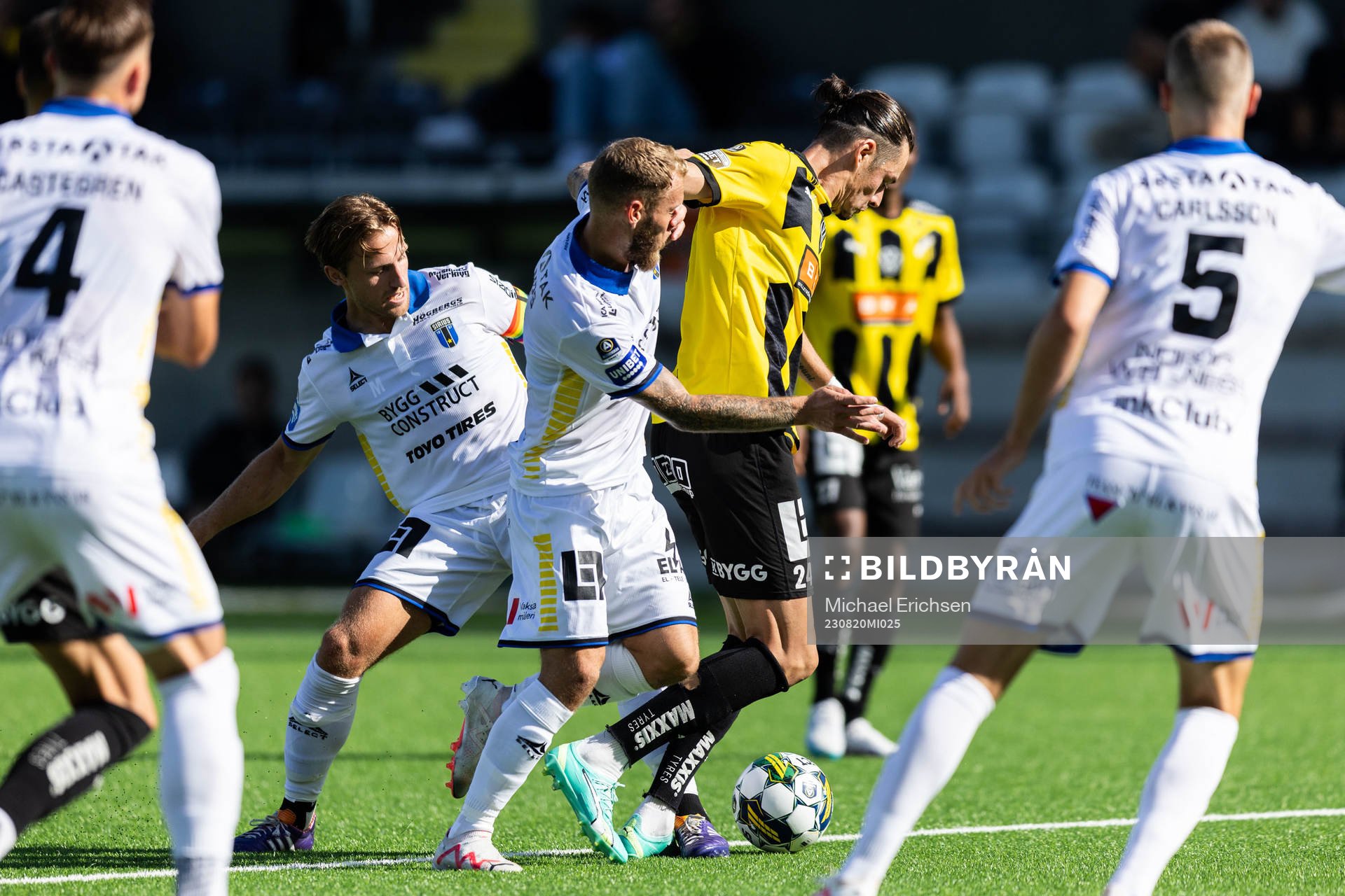 Sirius Daniel Stensson och Joeri De Kamps mot Häckens Amor