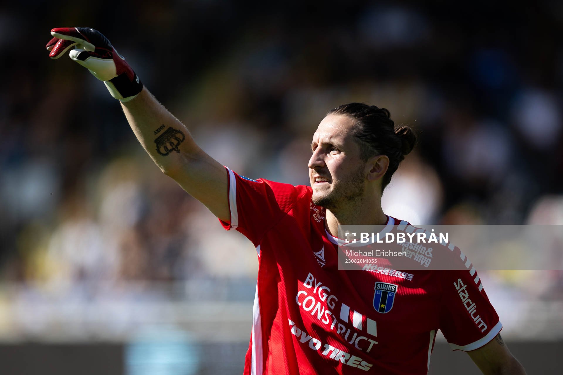 Sirius målvakt David Mitov Nilsson