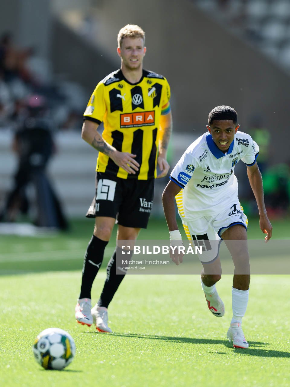 Häckens Samuel Gustafson och Sirius Tashreeq Matthews