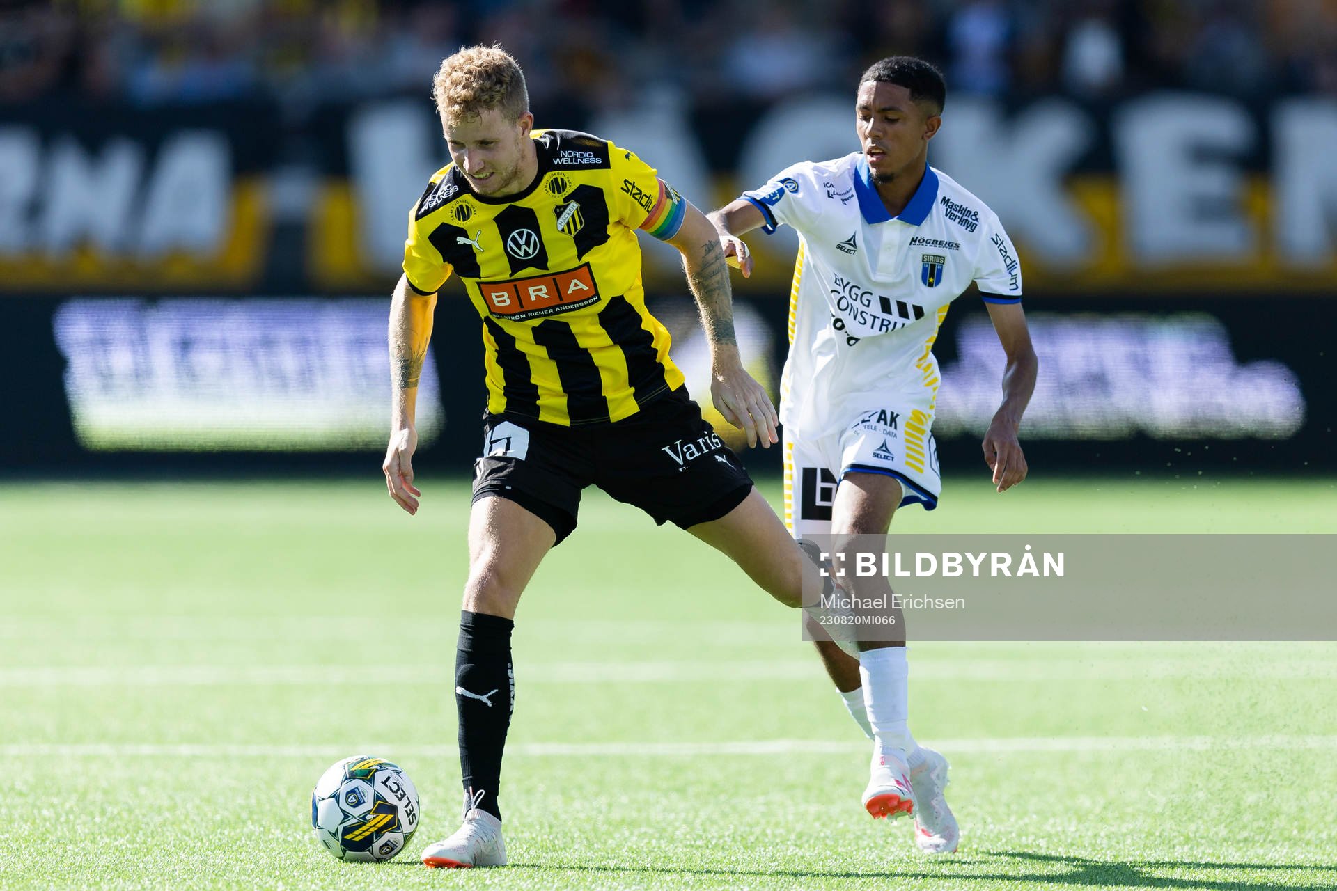 Häckens Samuel Gustafson och Sirius Tashreeq Matthews