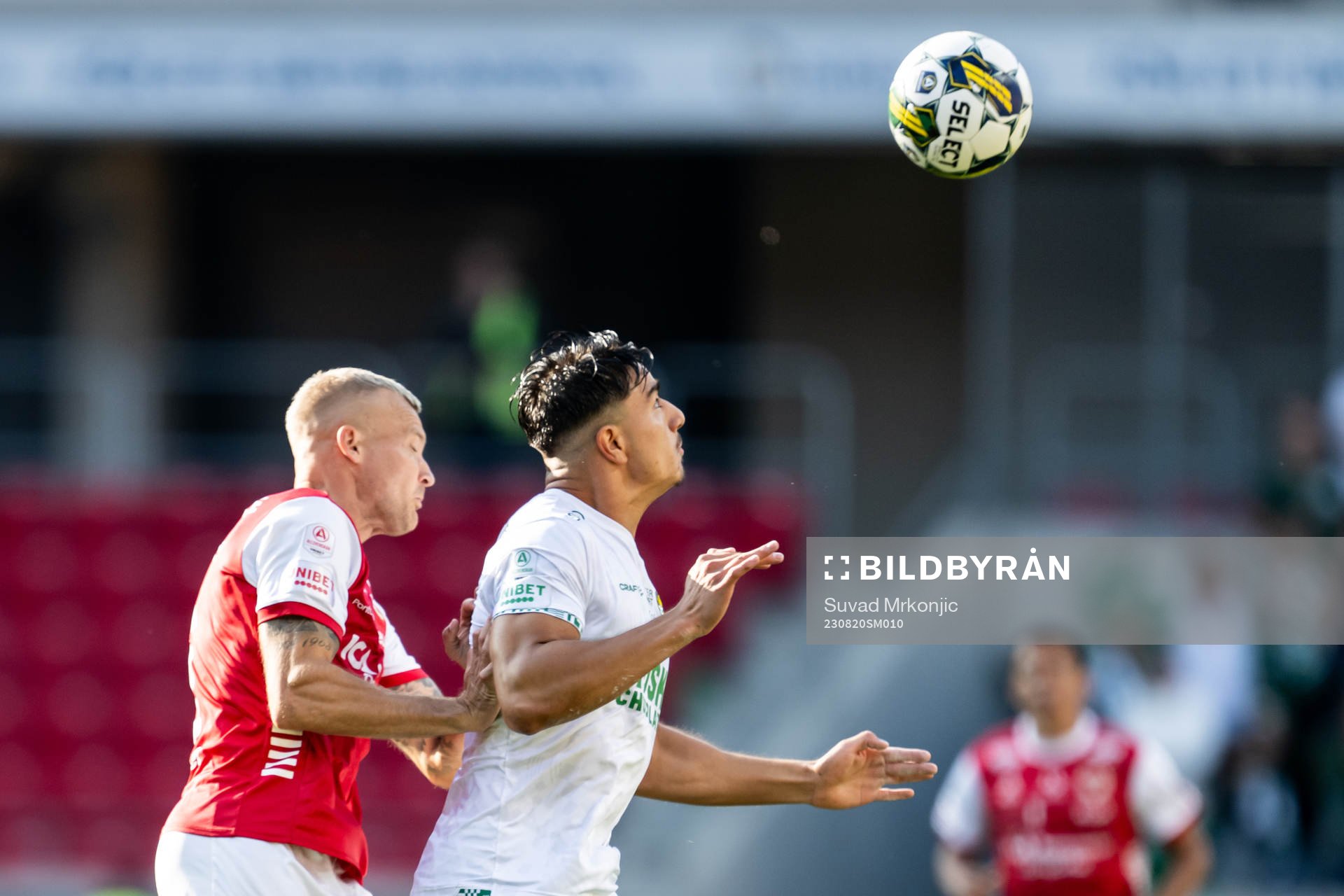 Kalmars Rasmus Sjöstedt och Hammarbys Jusef Erabi