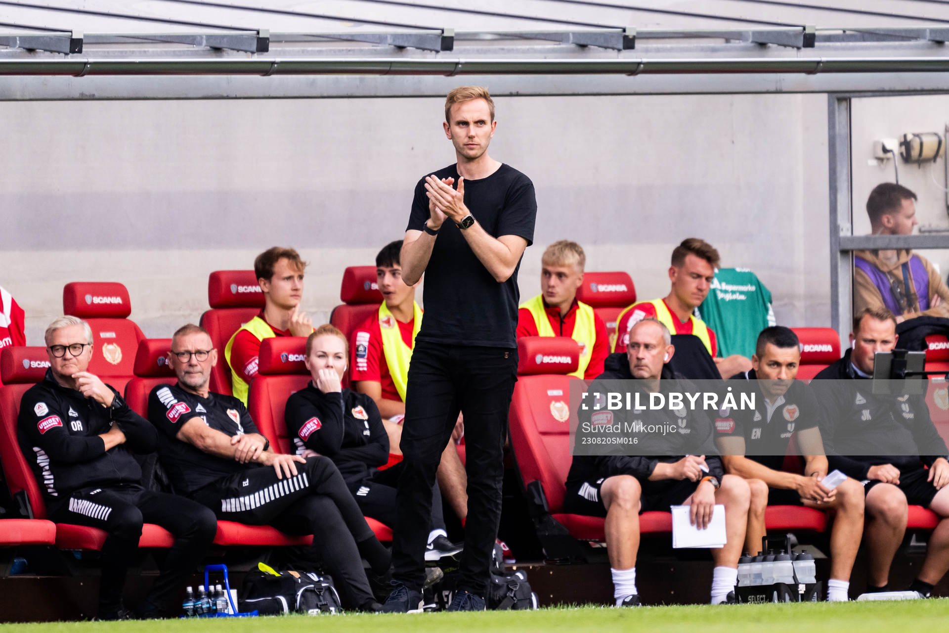 Kalmars tränare Henrik Jensen