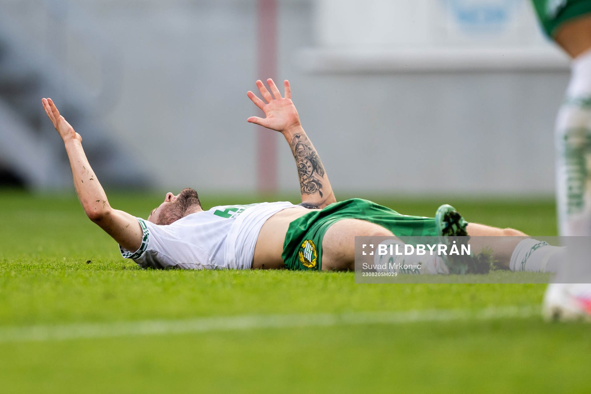 Hammarbys Anton Kralj deppar