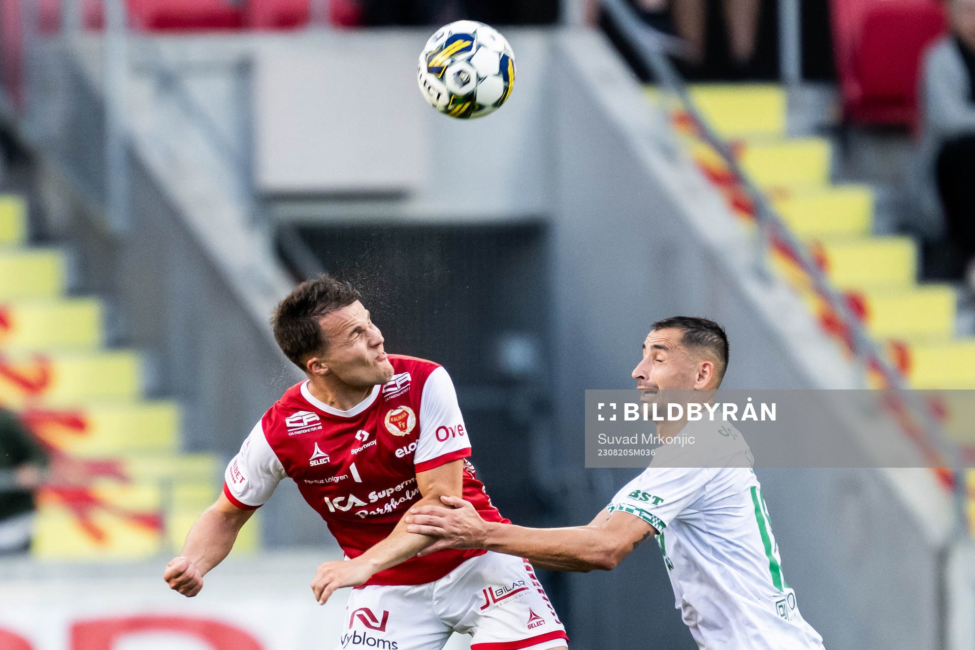 Kalmars Simon Skrabb och Hammarbys Loret Sadiku