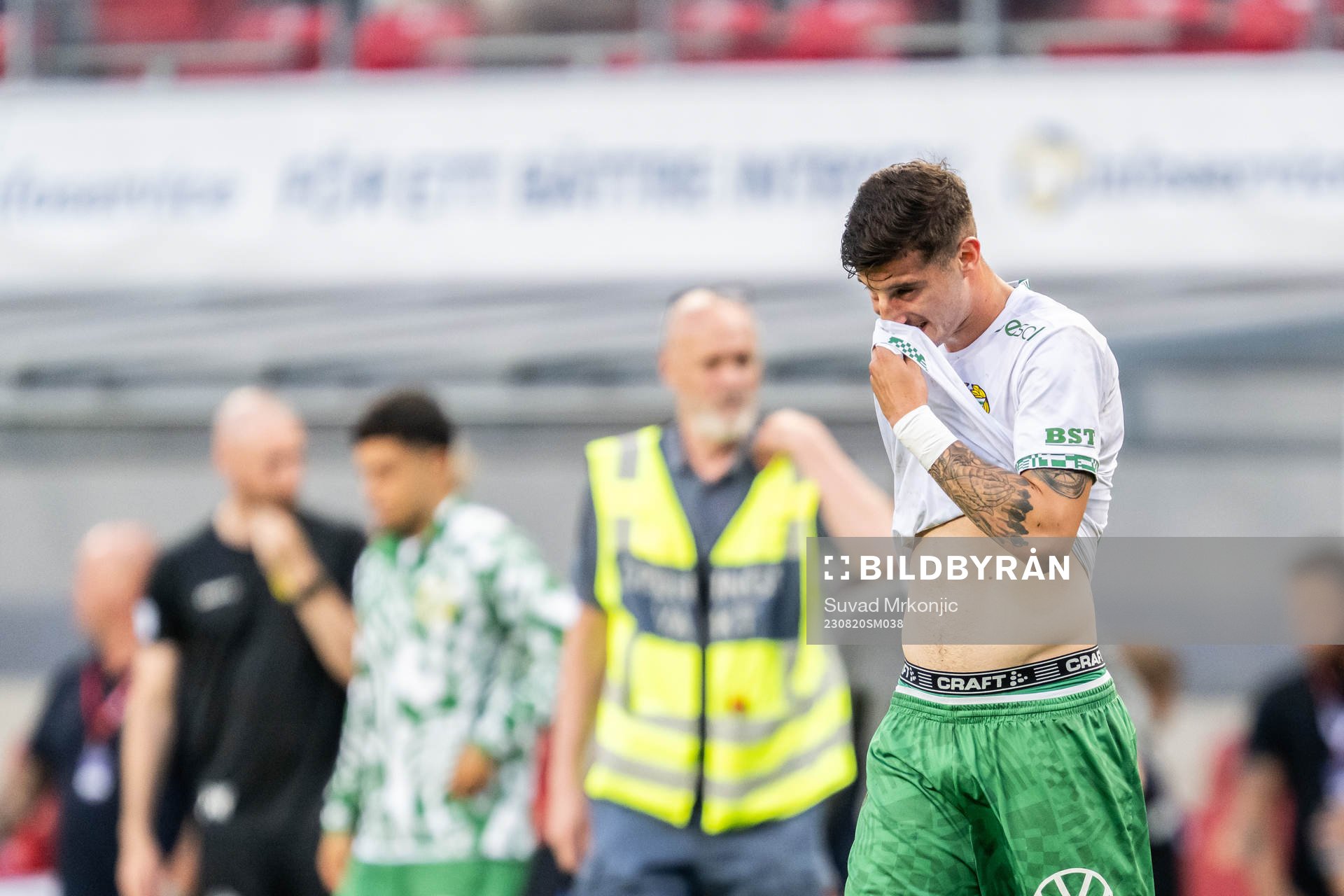 Hammarbys Viktor Djukanovic deppar
