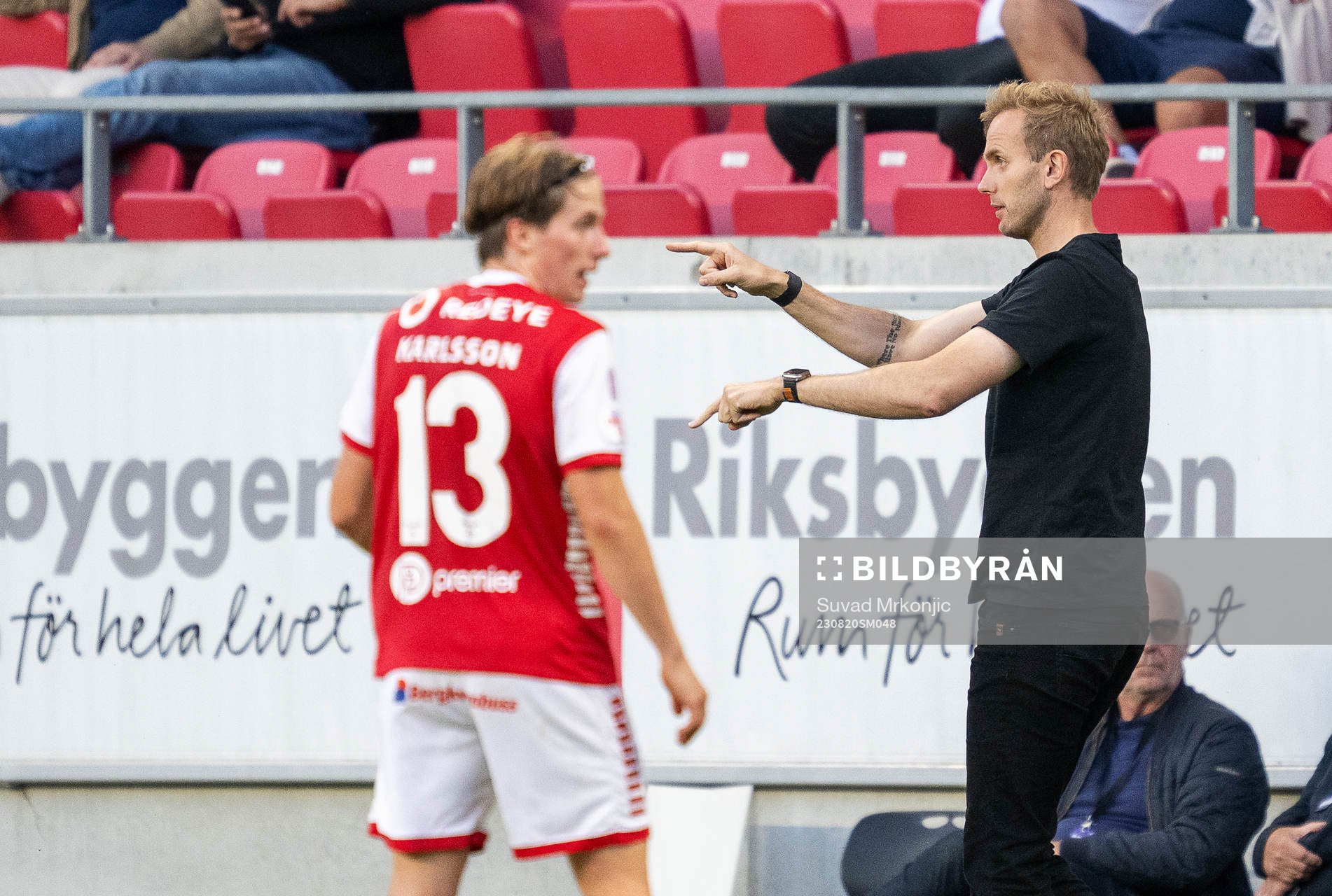 Kalmars tränare Henrik Jensen