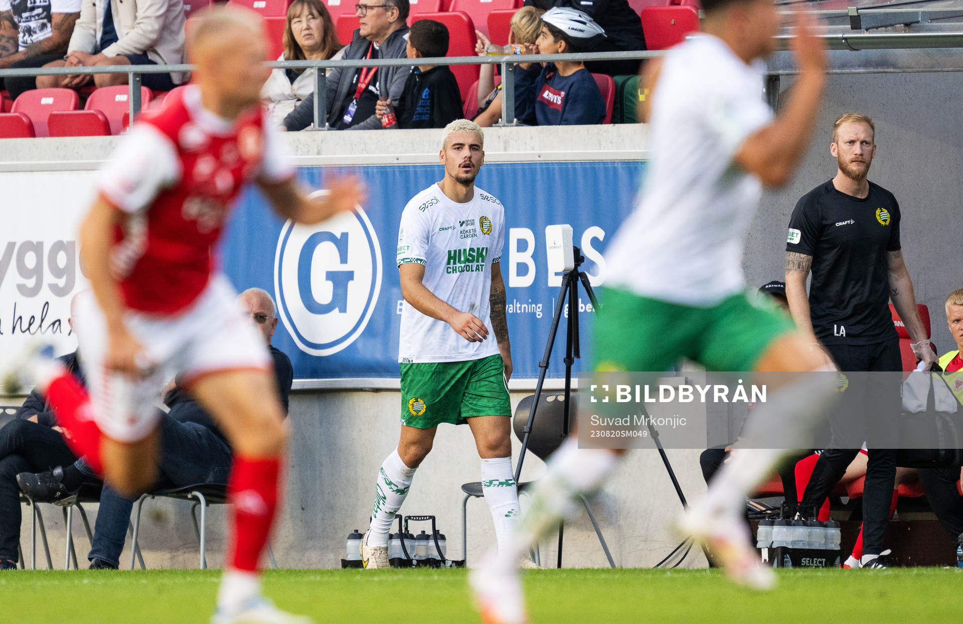 Hammarbys Edvin Kurtulus utgick p g a skada