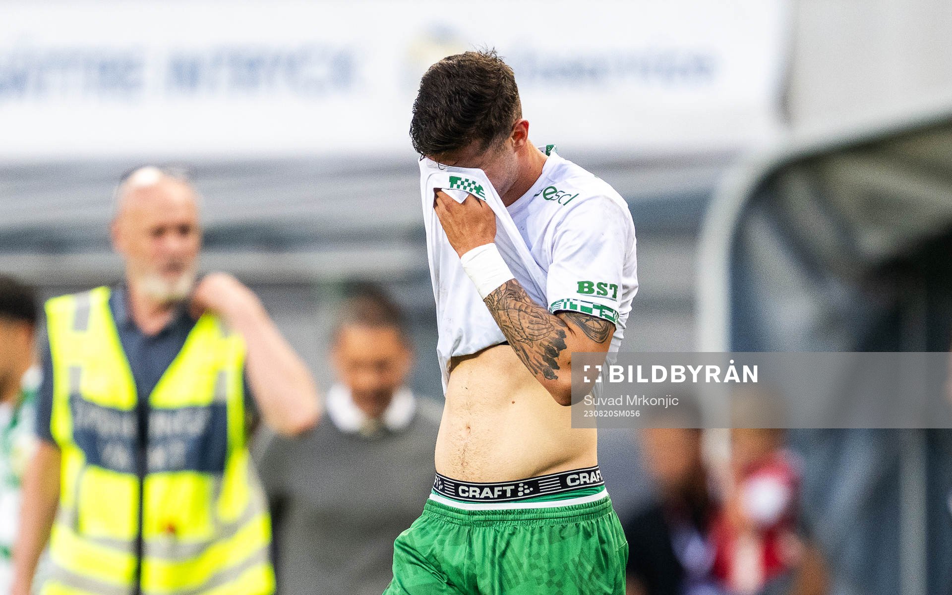 Hammarbys Viktor Djukanovic deppar