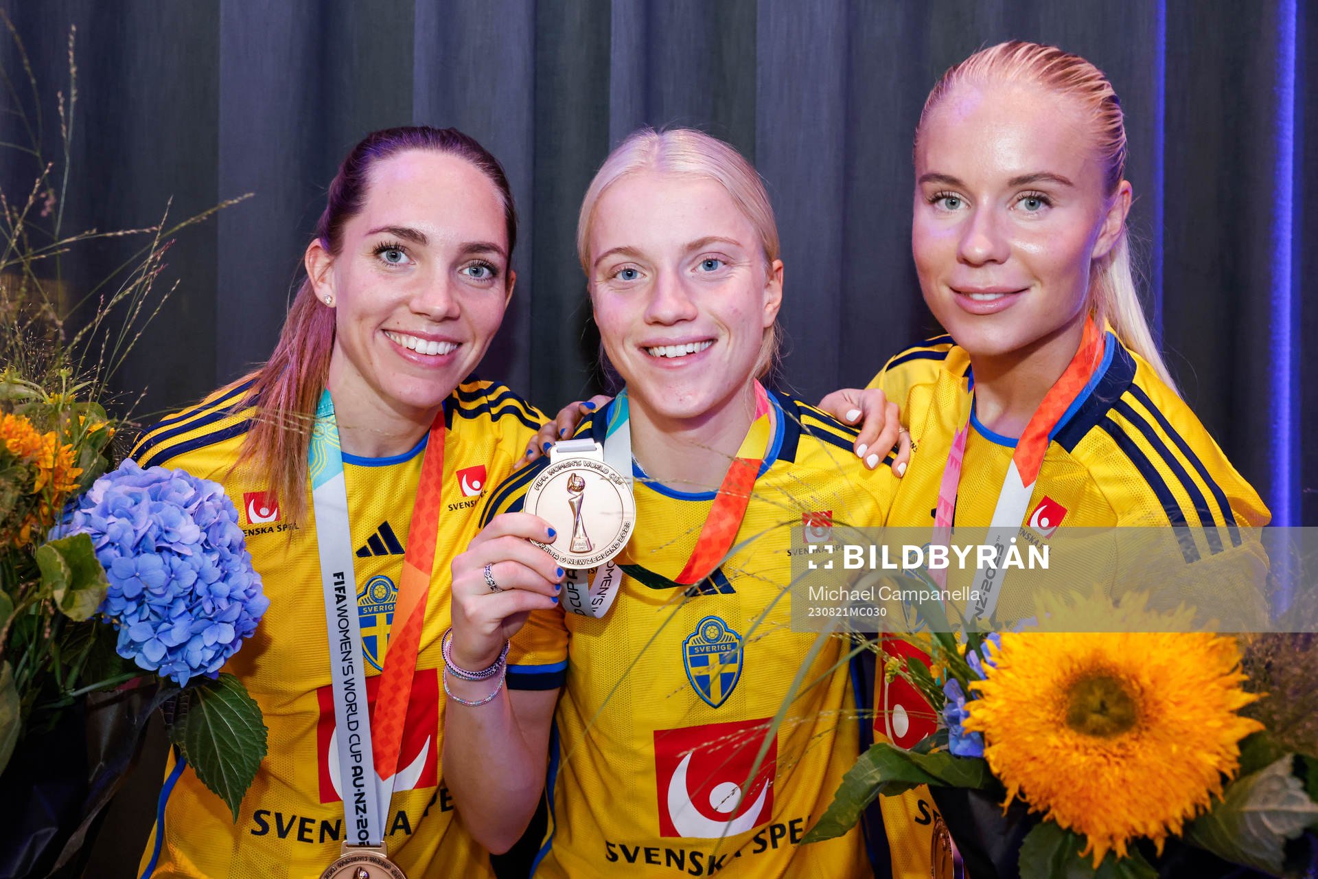 Elin Rubensson, Anna Sandberg and Stina Lennartsson of