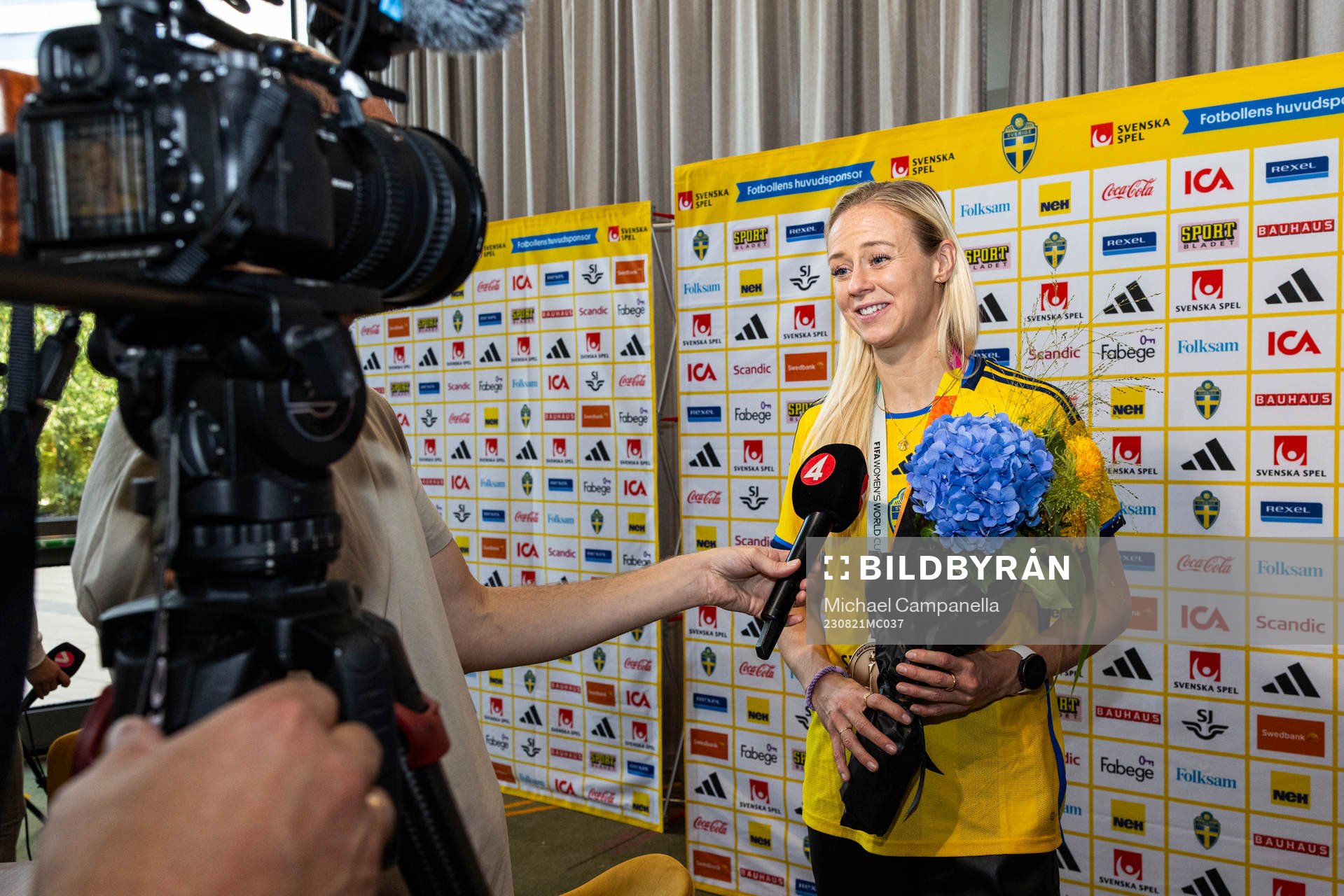 Amanda Ilestedt of Sweden
