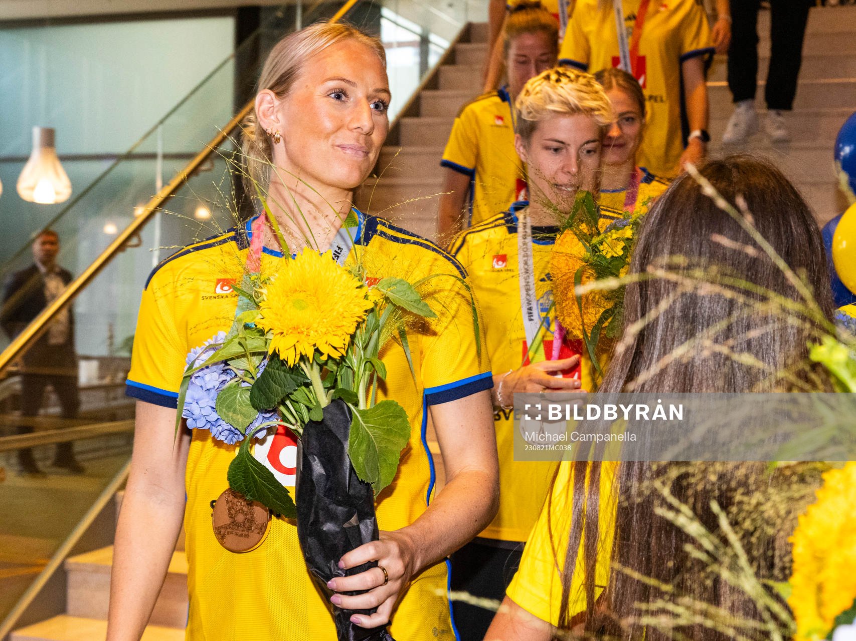 Stina Blackstenius of Sweden