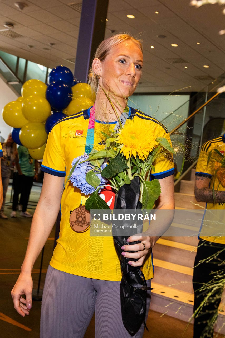 Stina Blackstenius of Sweden