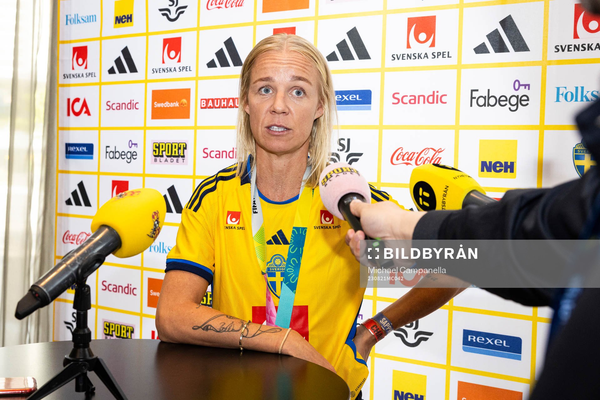 Caroline Seger of Sweden