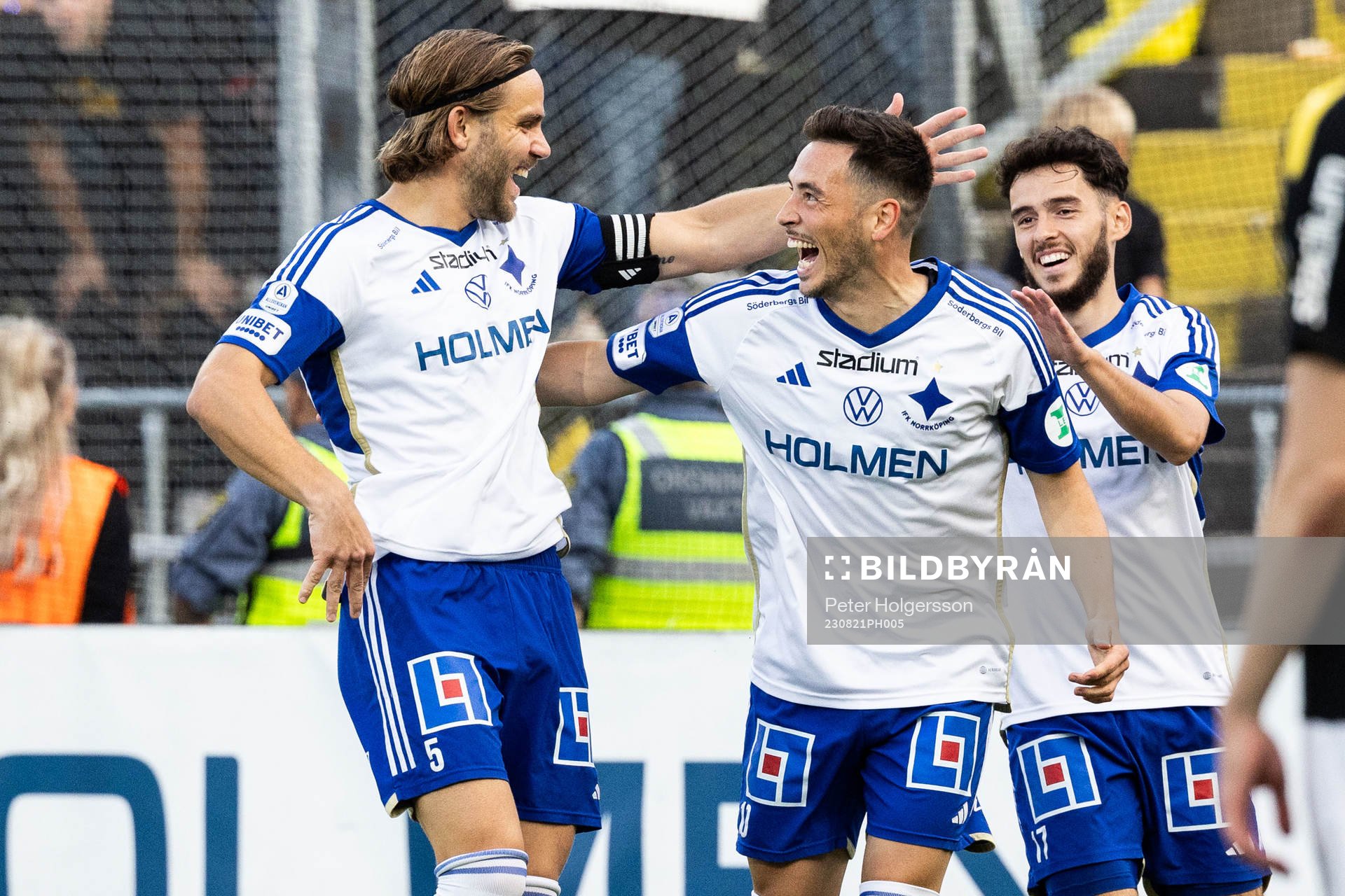 IFK Norrköpings Christoffer Nyman jublar
