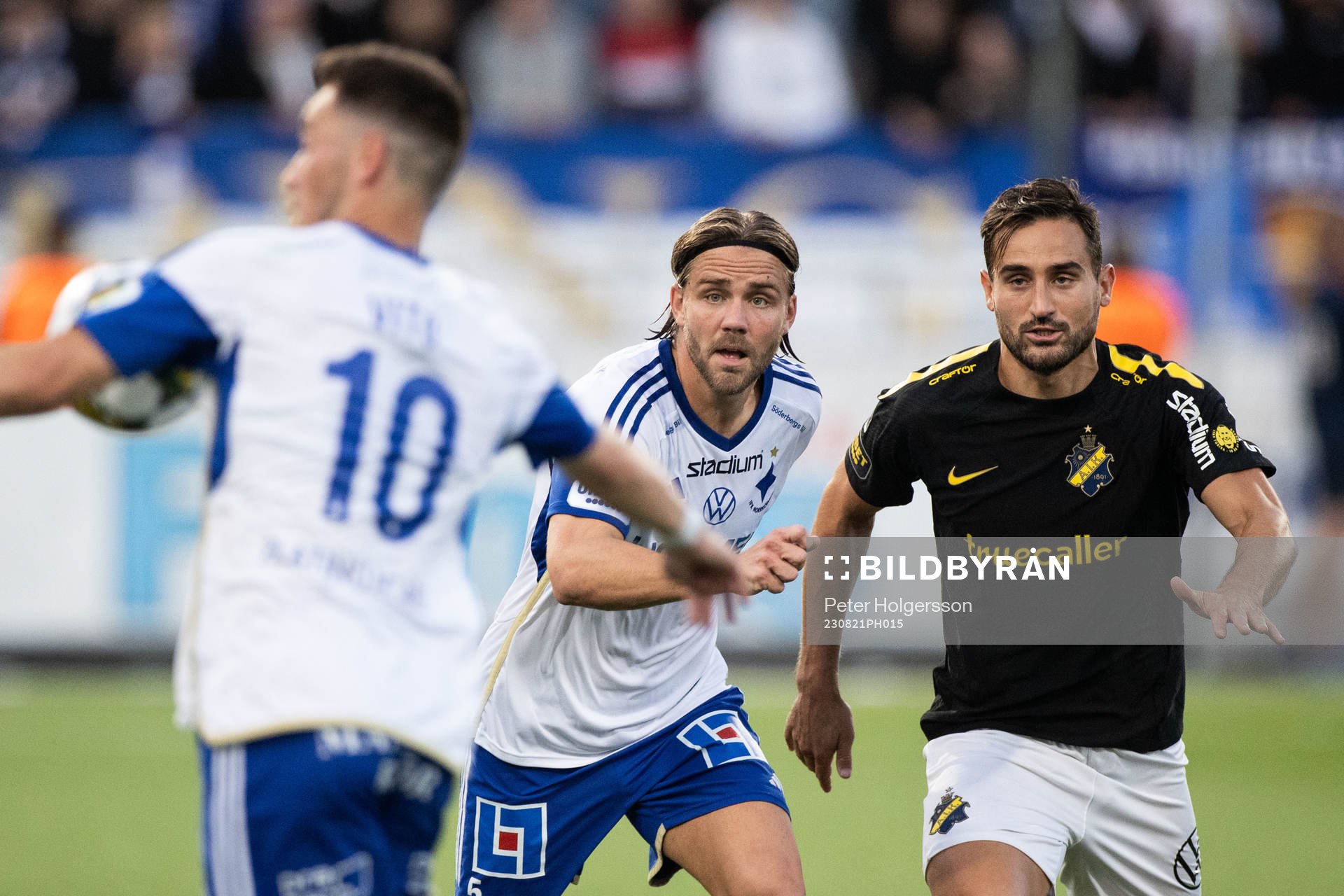 IFK Norrköpings Christoffer Nyman och AIKs Sotirios